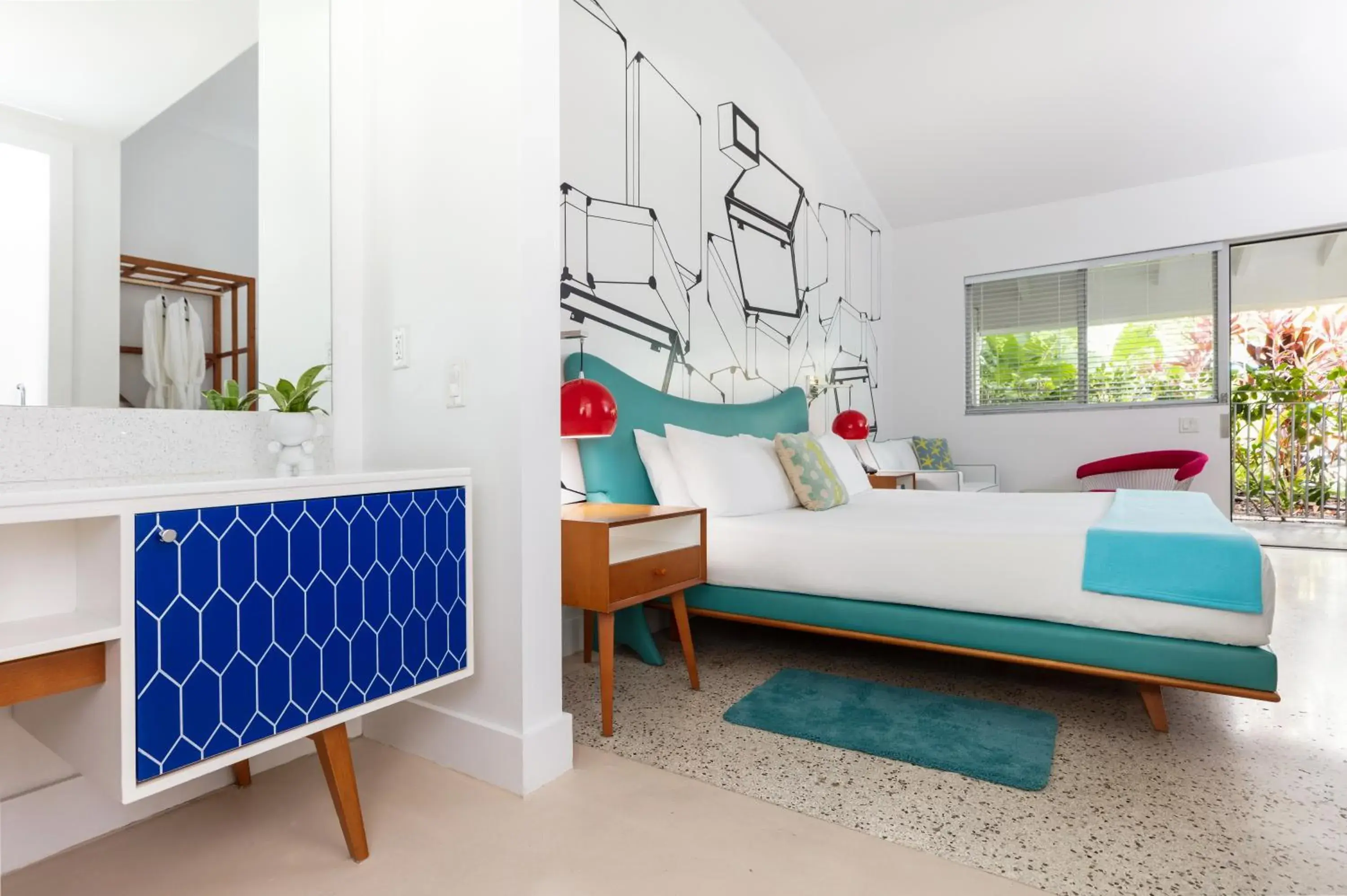 Deluxe King Suite in The Vagabond Hotel Miami Deluxe King Suite in The Vagabond Hotel Miami