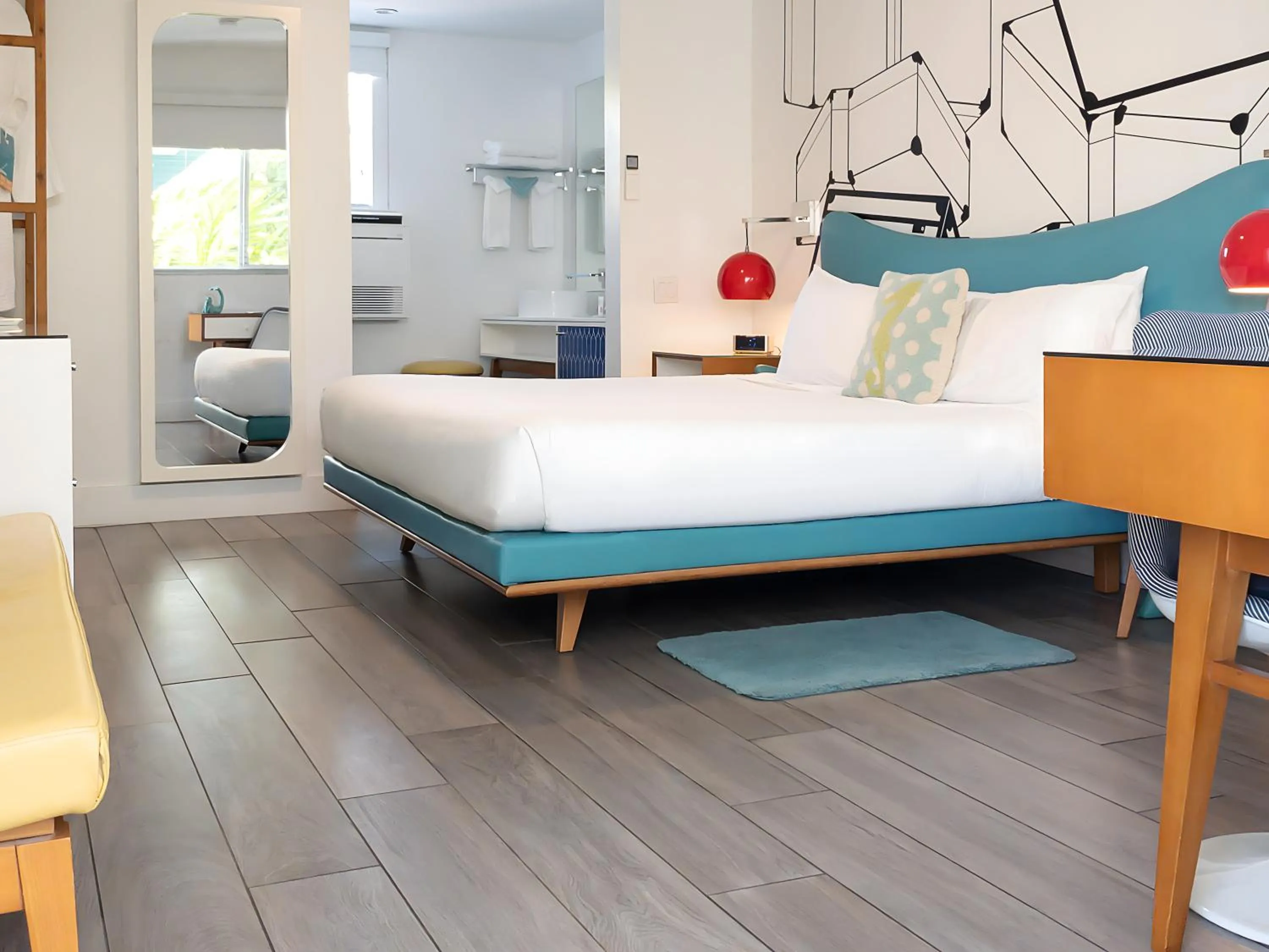 Property building, Bed in The Vagabond Hotel Miami