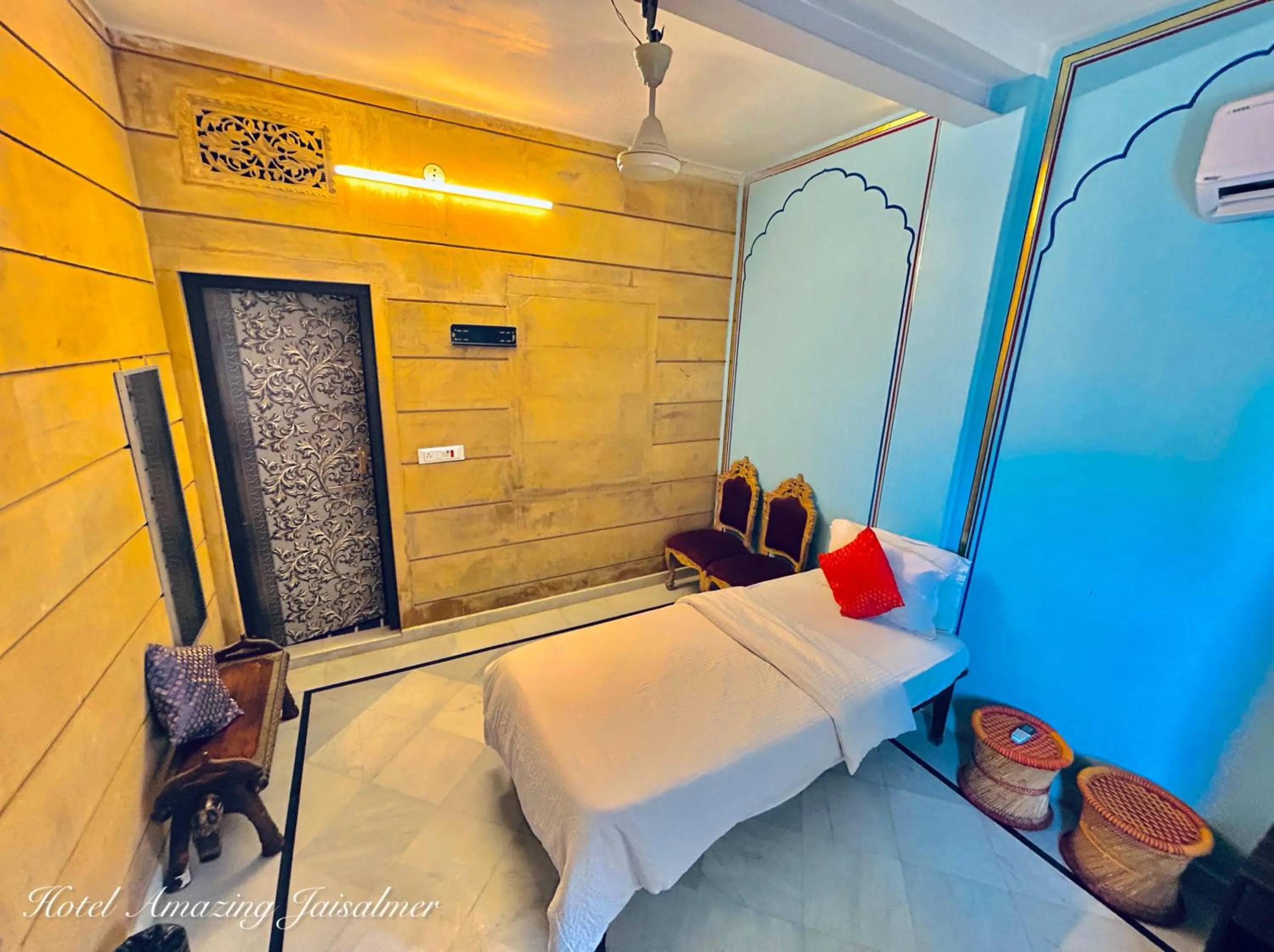 Bed in Hotel Amazing Jaisalmer