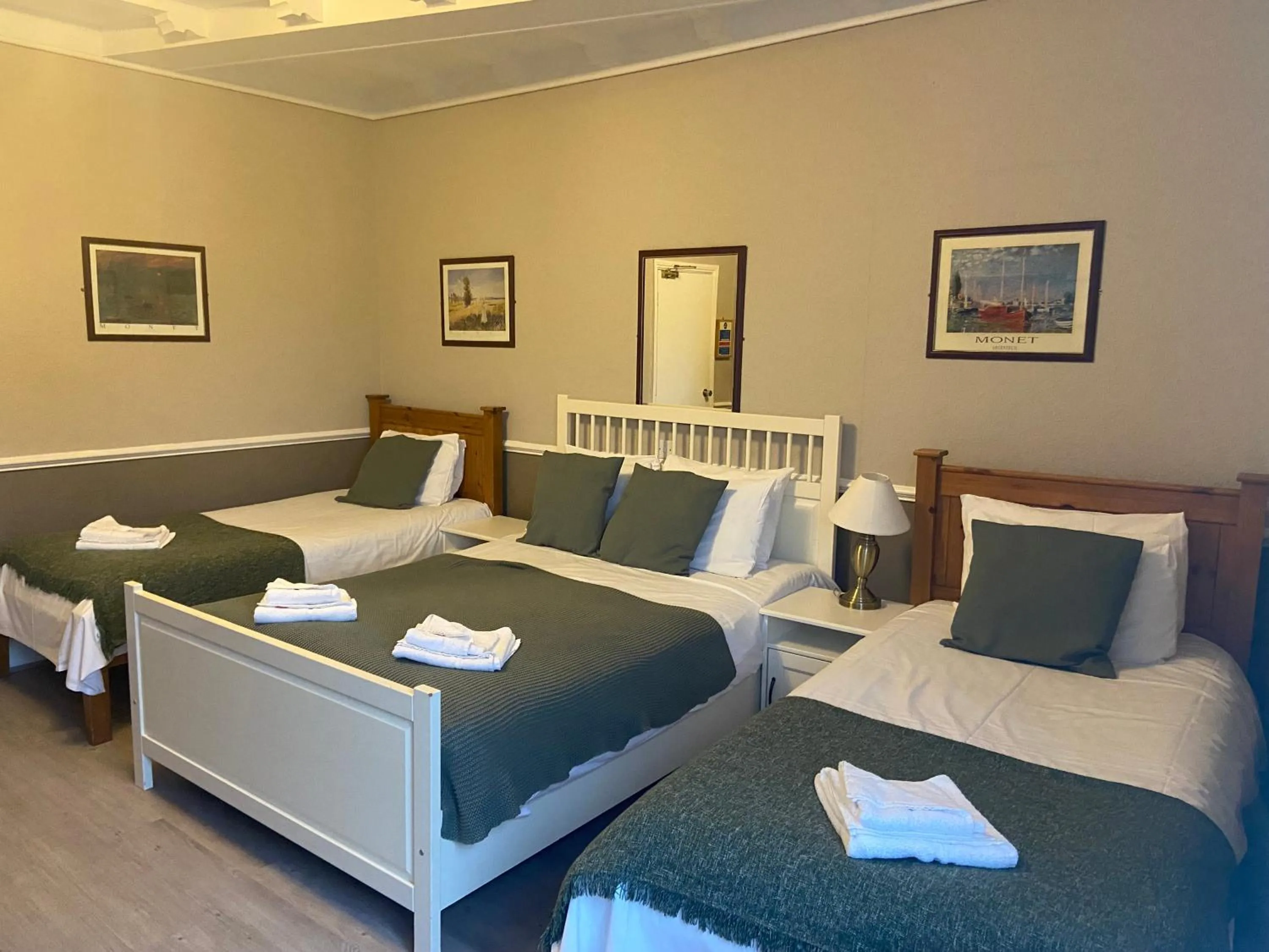 Bed in The Swan Inn Pub