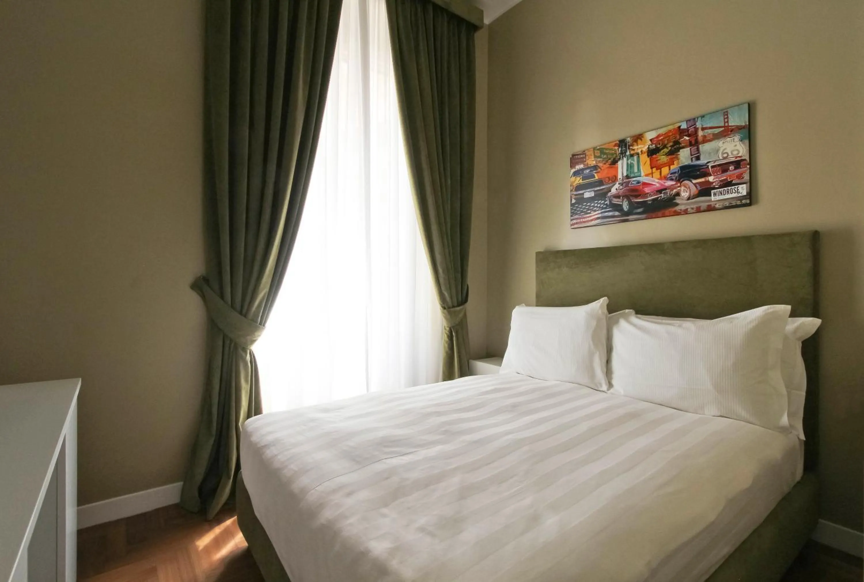 Bed in The river corner