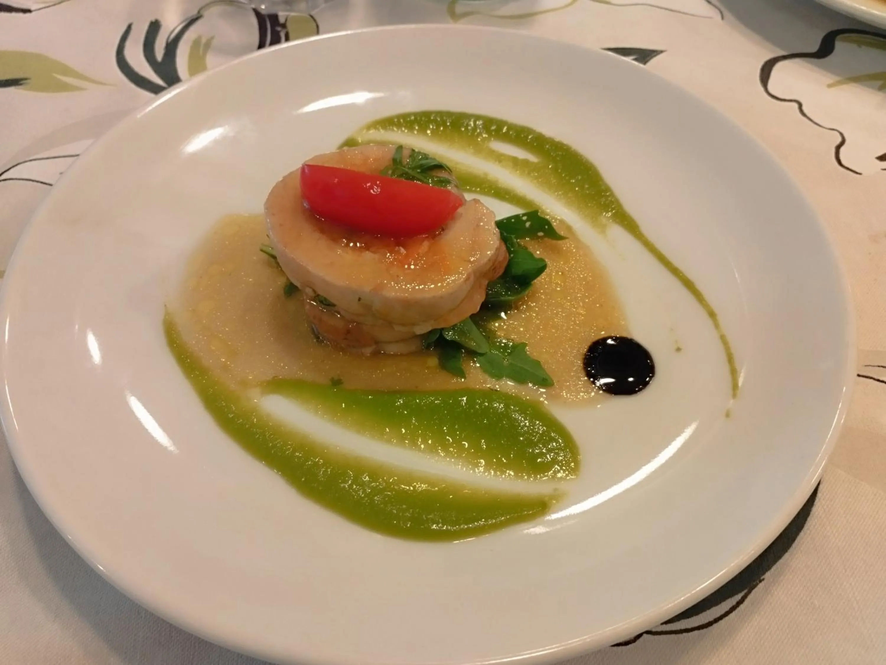 Food close-up in Hotel Desire'