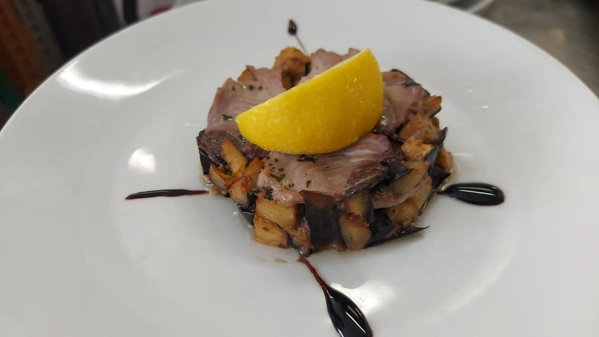 Food close-up in Hotel Desire'