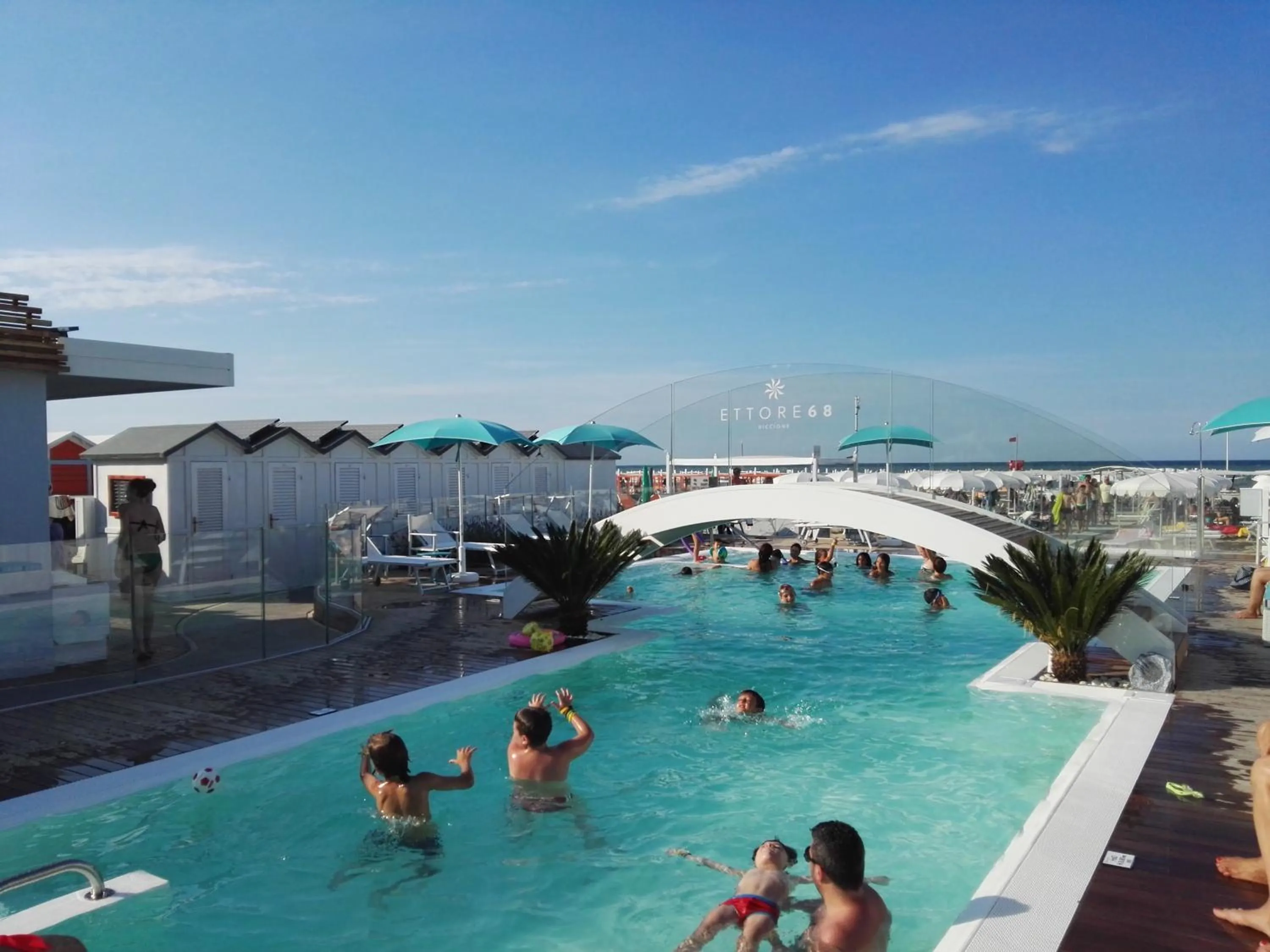 Beach in Hotel Desire'