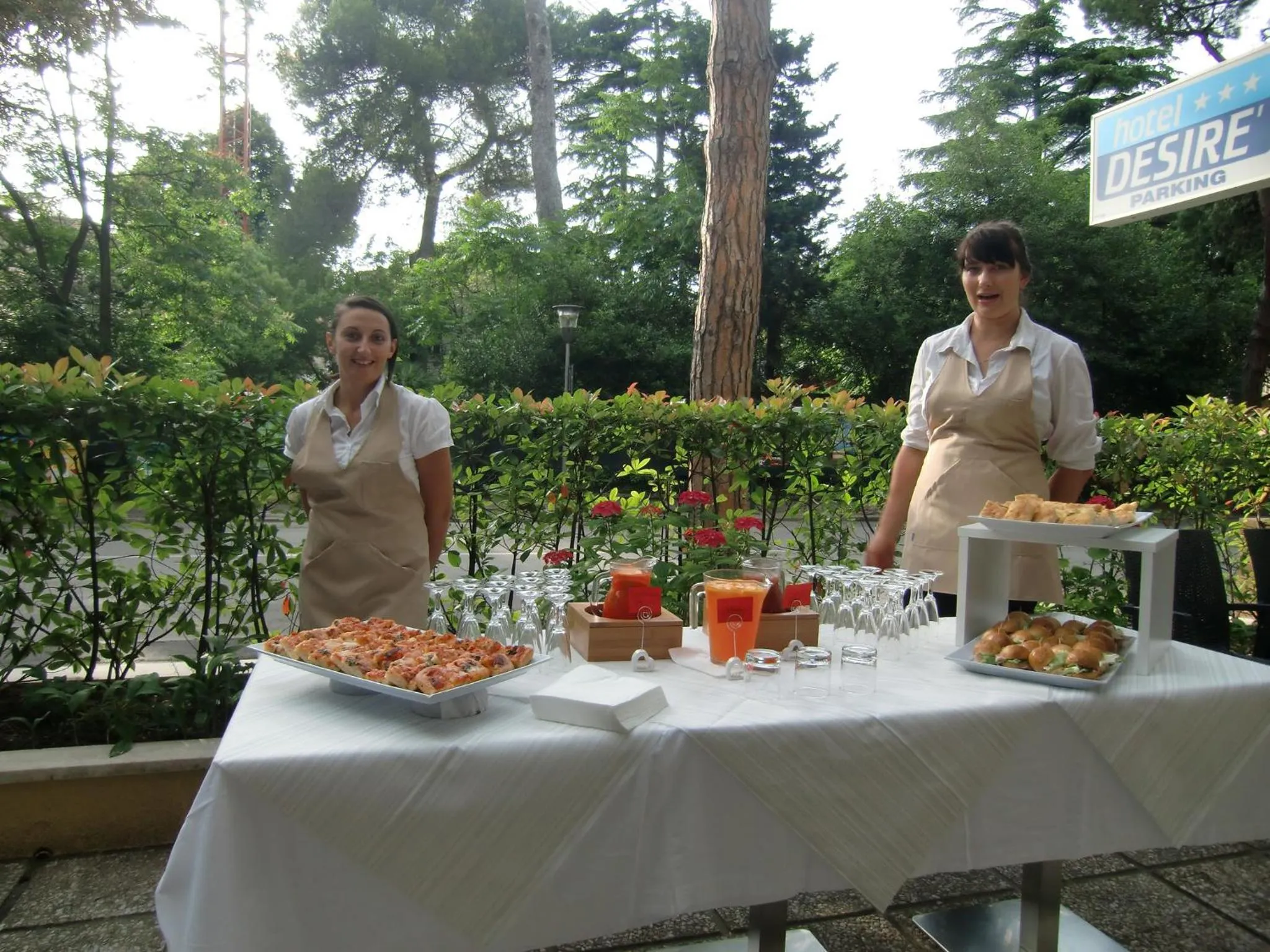 Staff in Hotel Desire'