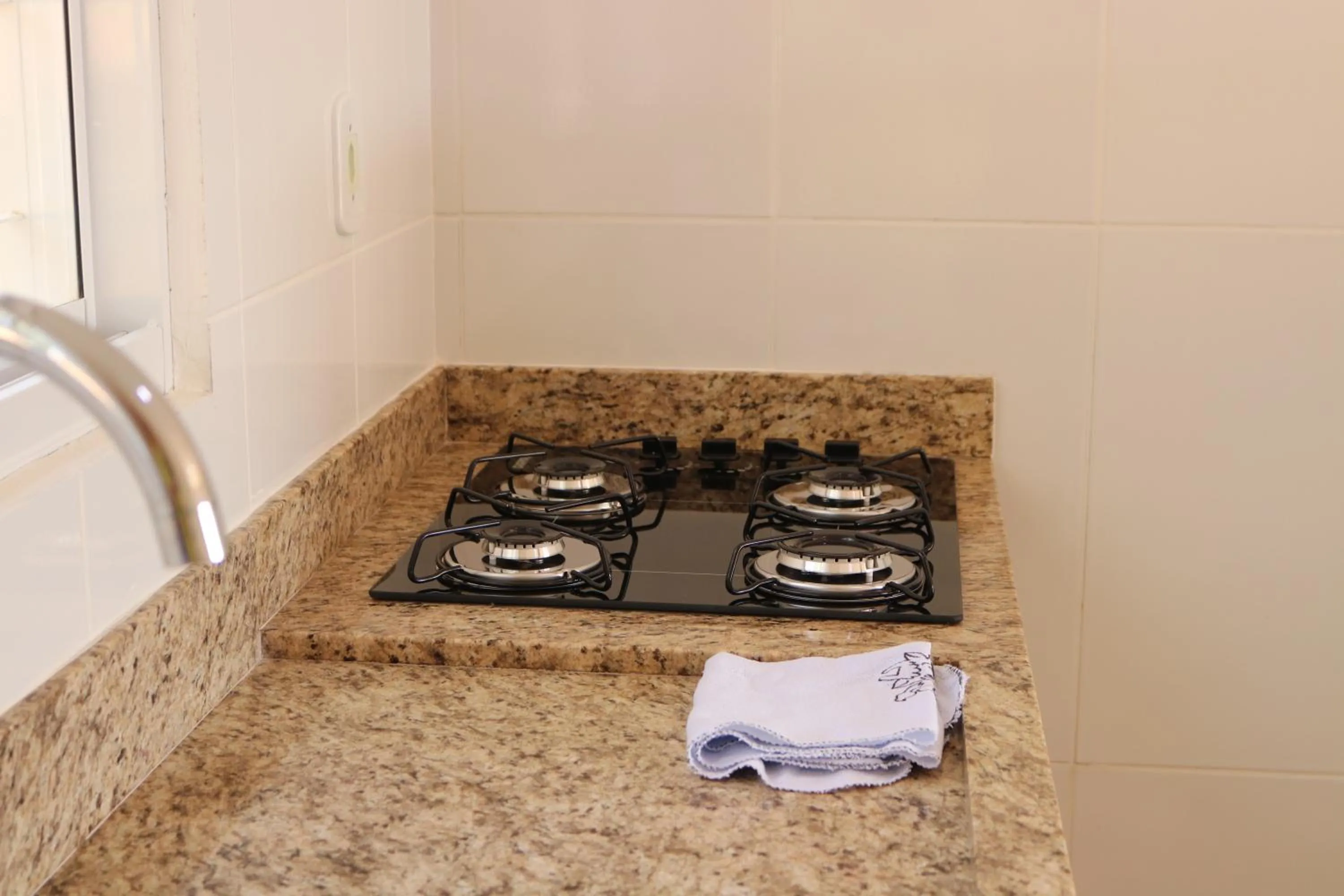 stove in Pousada Dona Tereza