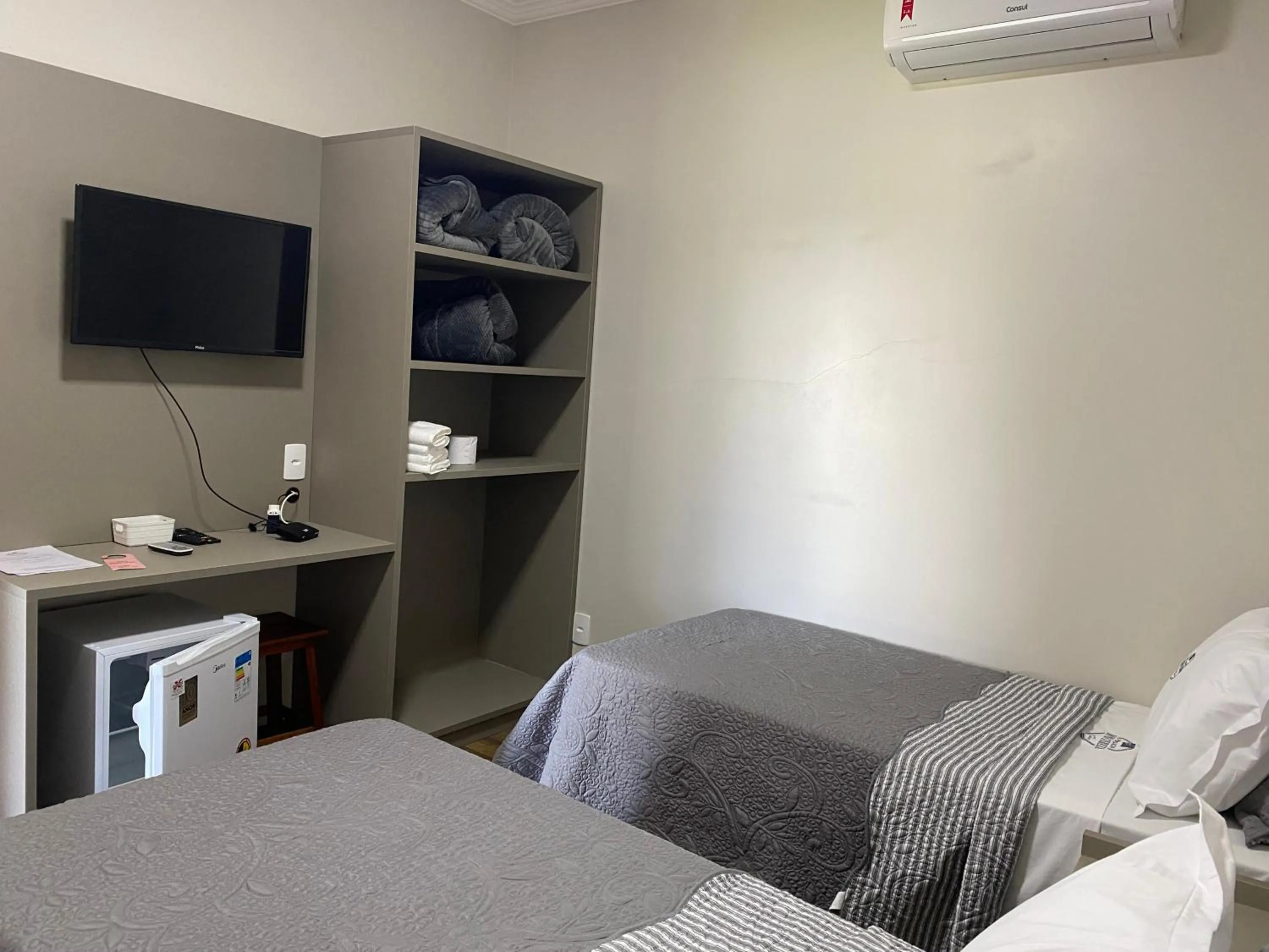 Bed in Pousada Dona Tereza