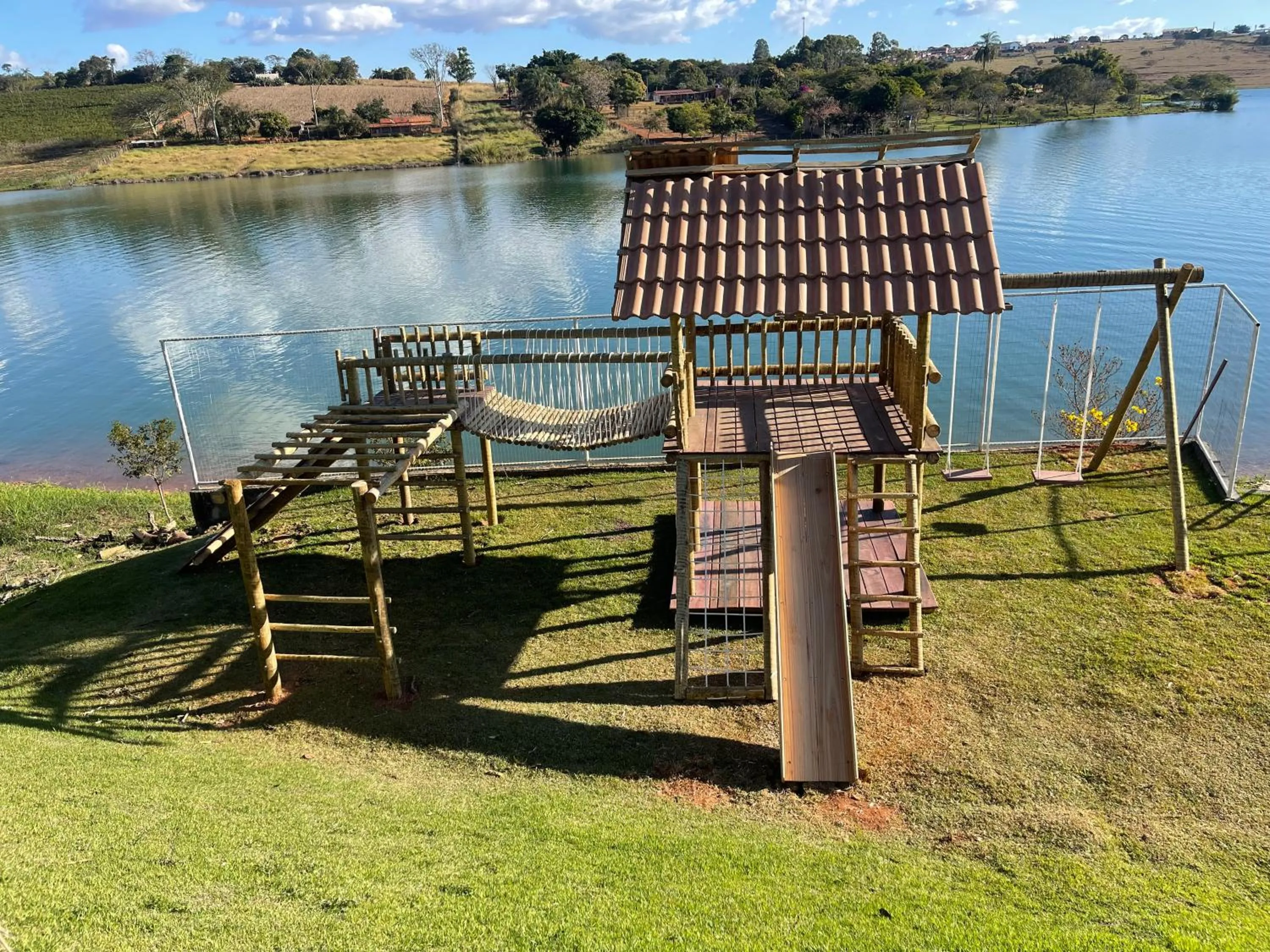 Children play ground in Pousada Dona Tereza