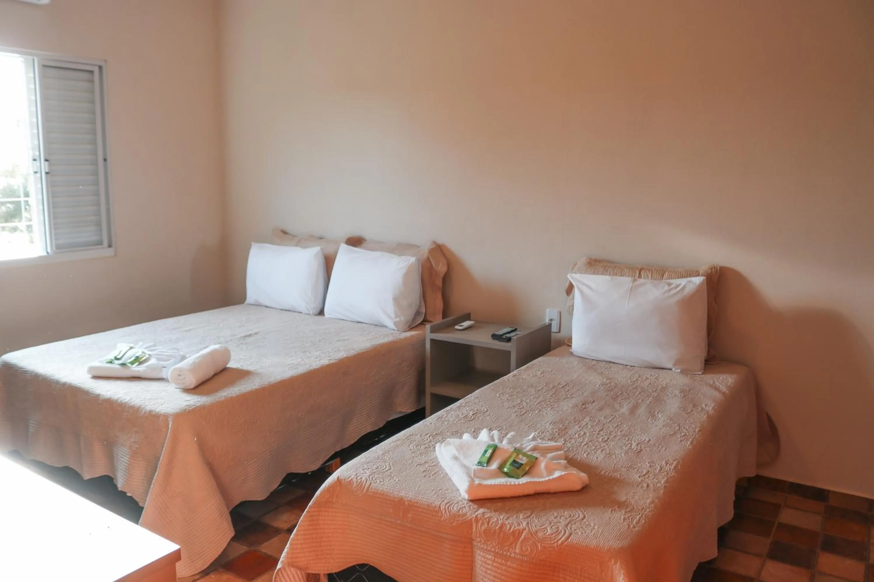 Bed in Pousada Dona Tereza