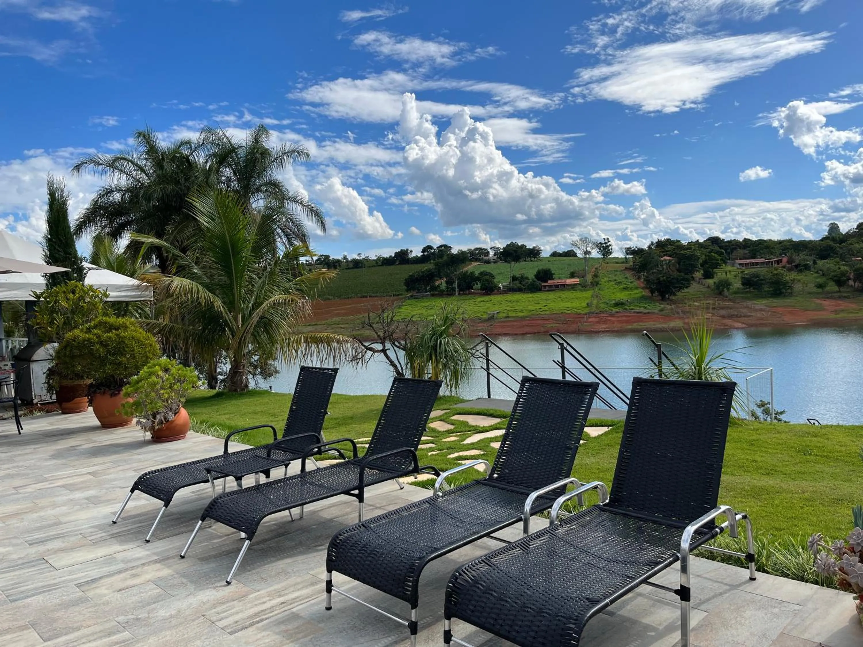 Lake view in Pousada Dona Tereza