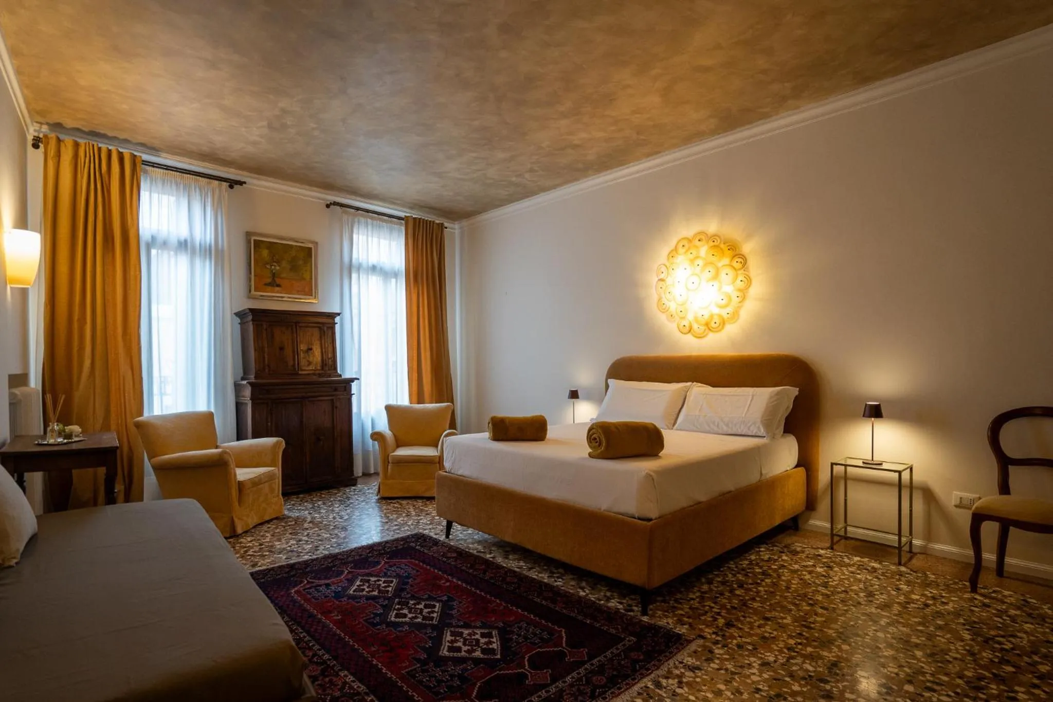 Photo of the whole room, Bed in Ca' Turelli Dimora Storica