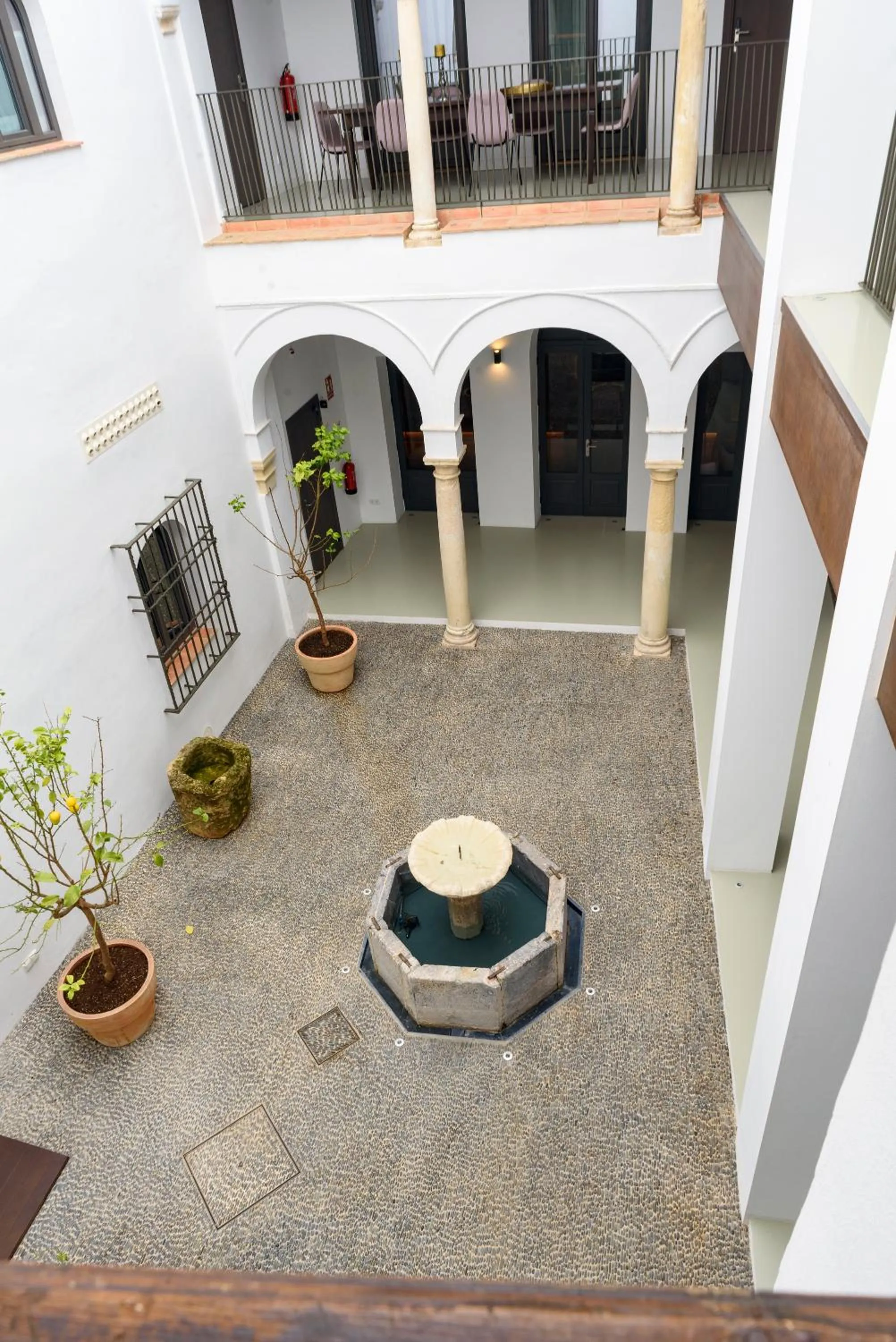 Patio in Casa del Cardenal