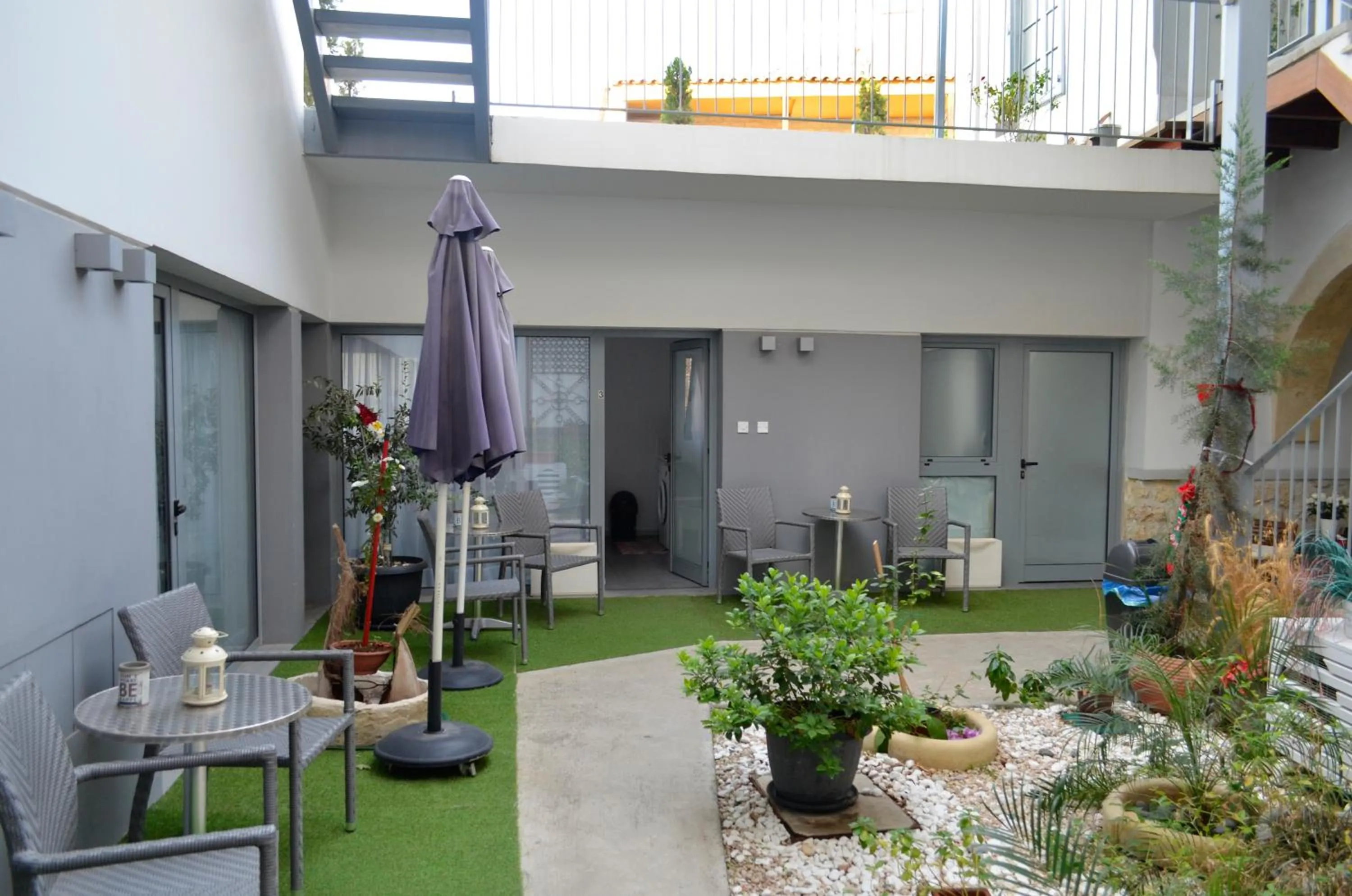 Garden in St. Lazaros Studios