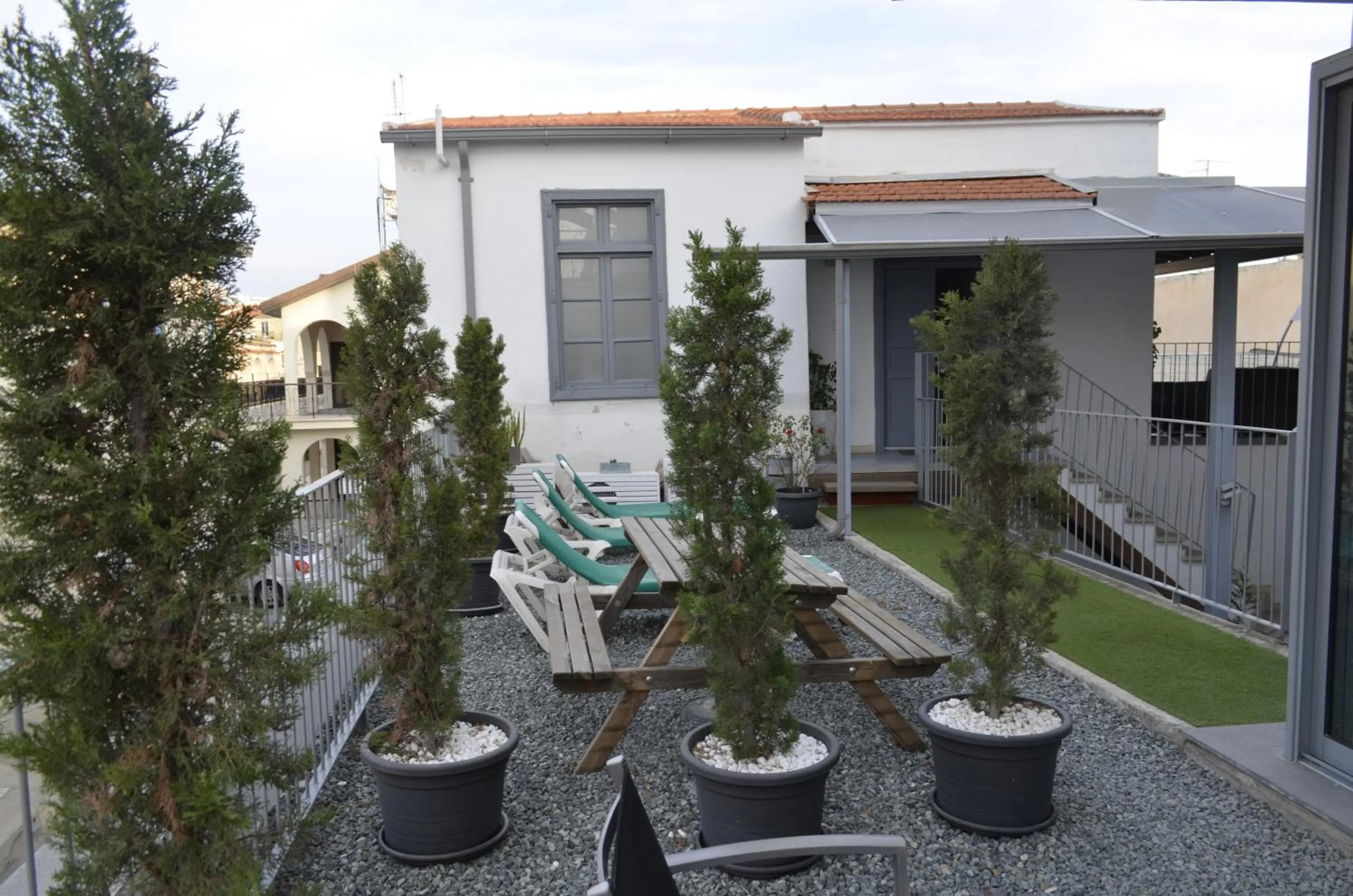 On site in St. Lazaros Studios