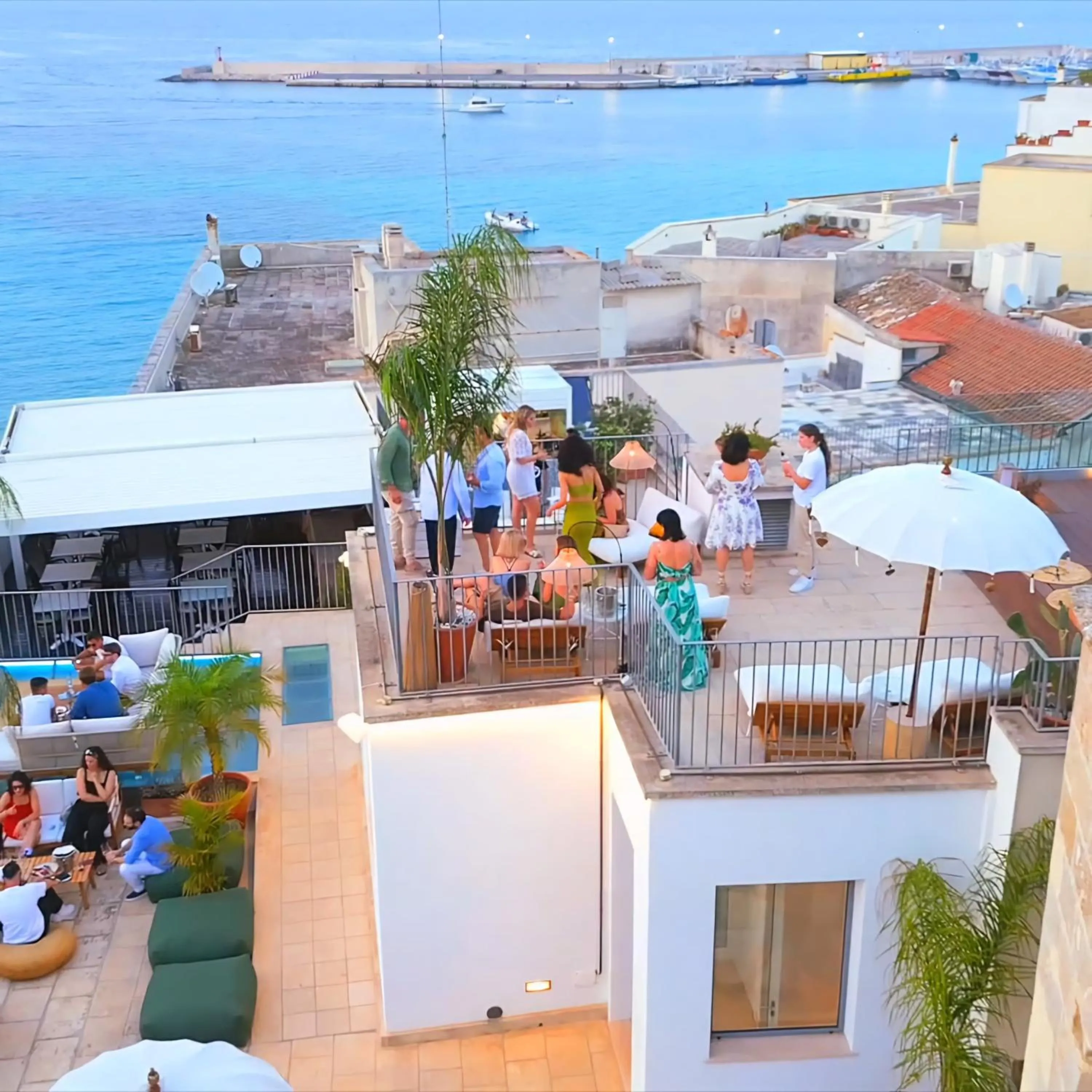 Balcony/Terrace in Hotel Palazzo Papaleo