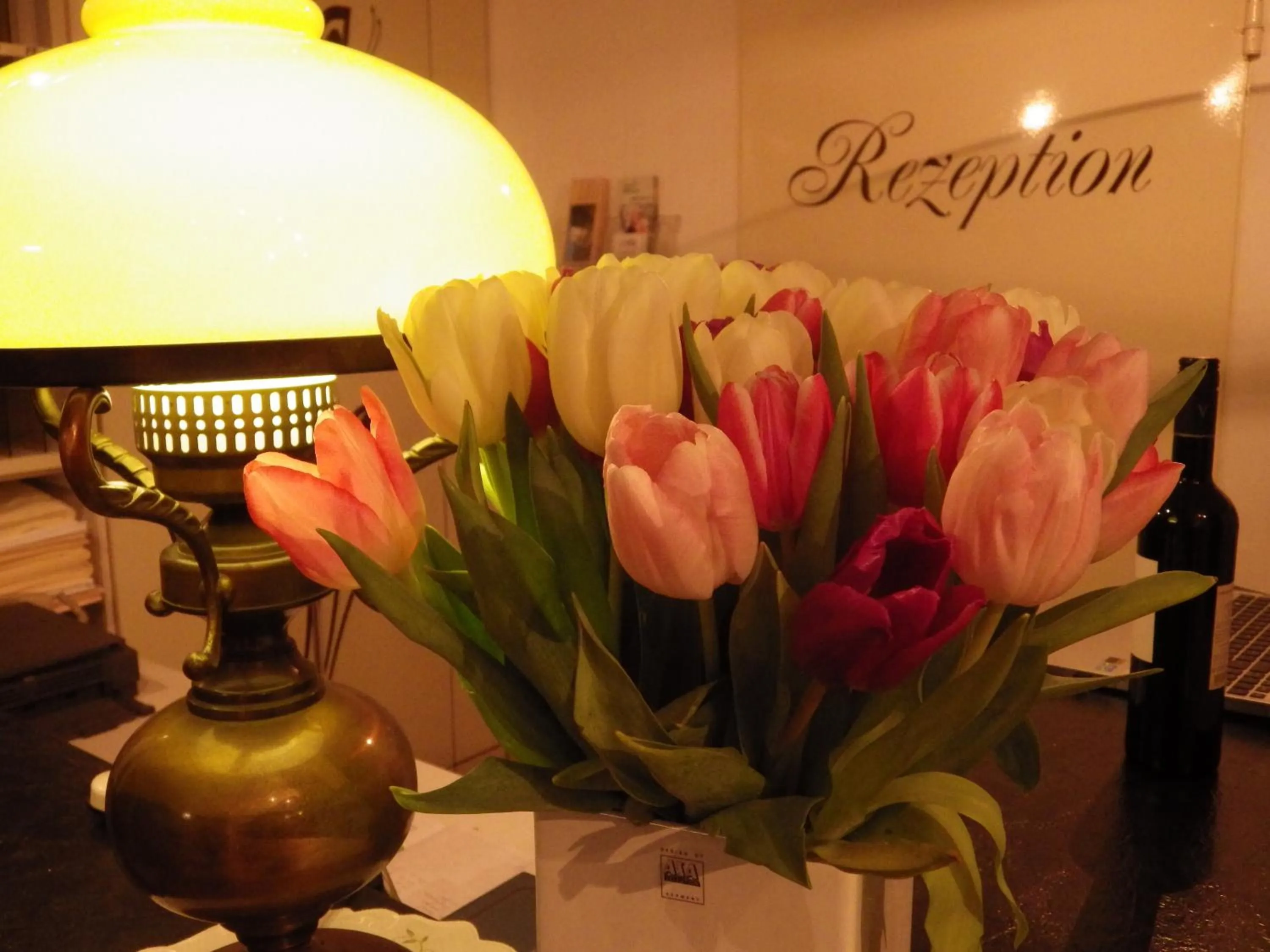 Lobby or reception in Pension Haus Heitzig