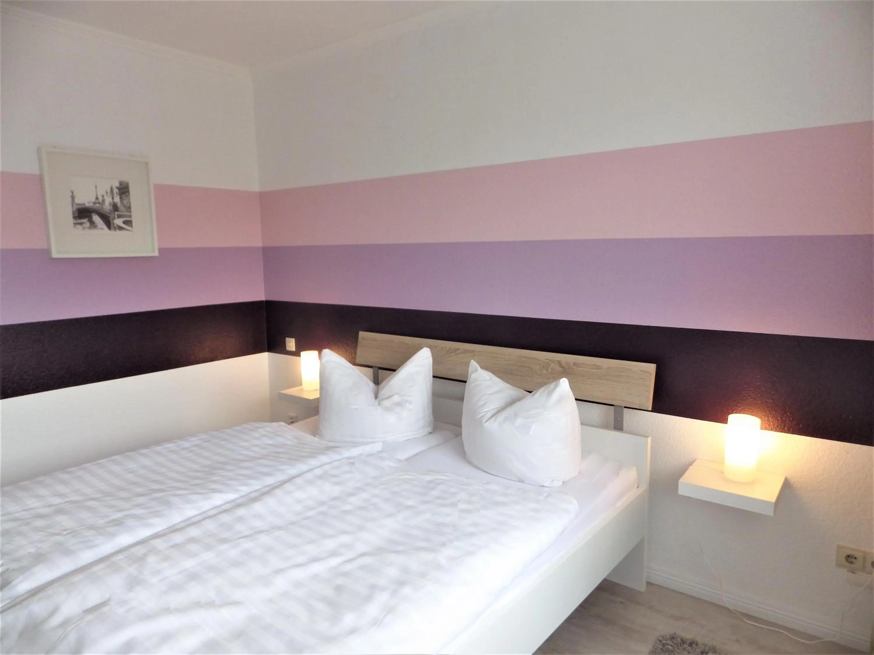 Bed in Pension Haus Heitzig