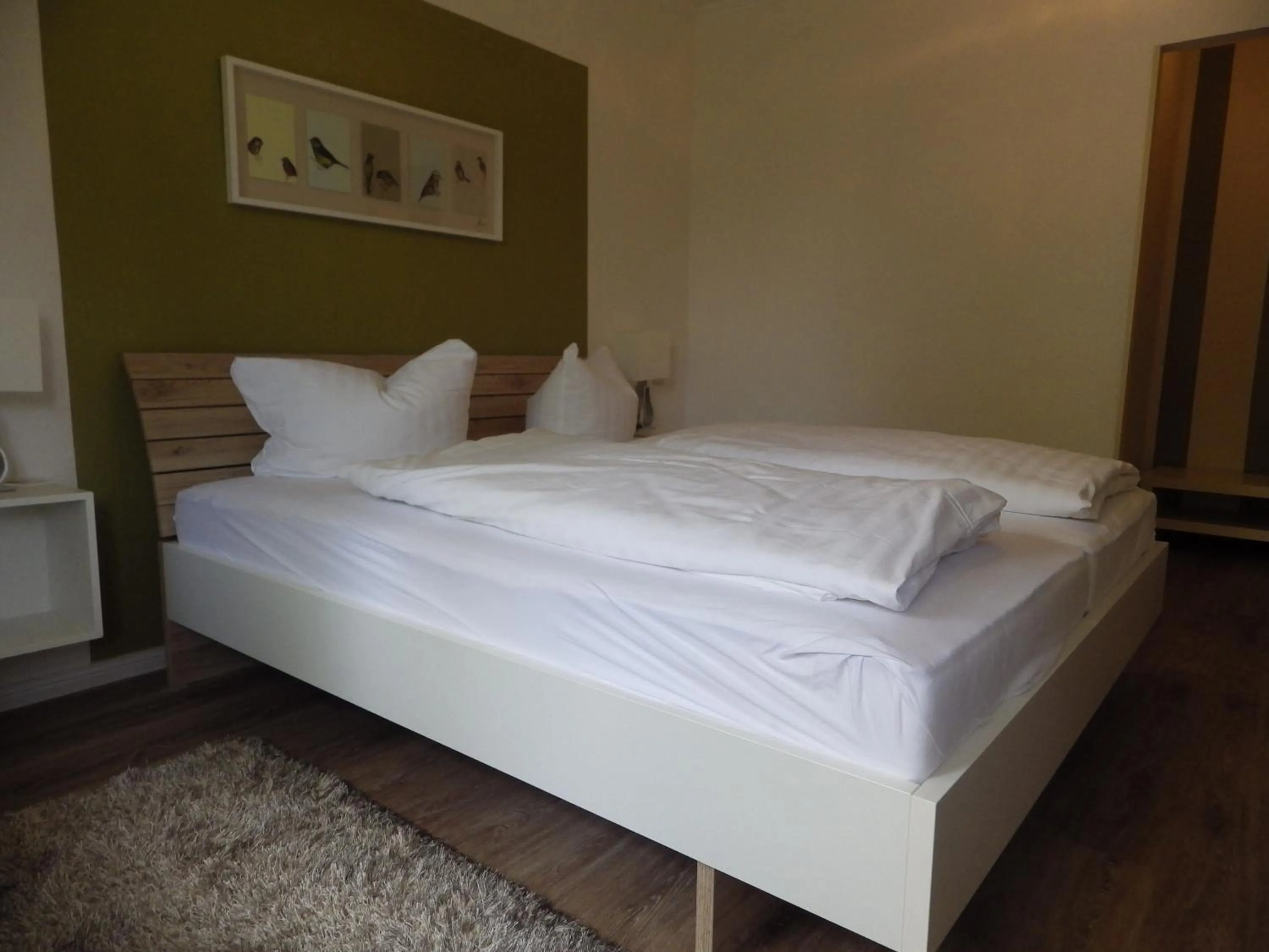 Bed in Pension Haus Heitzig