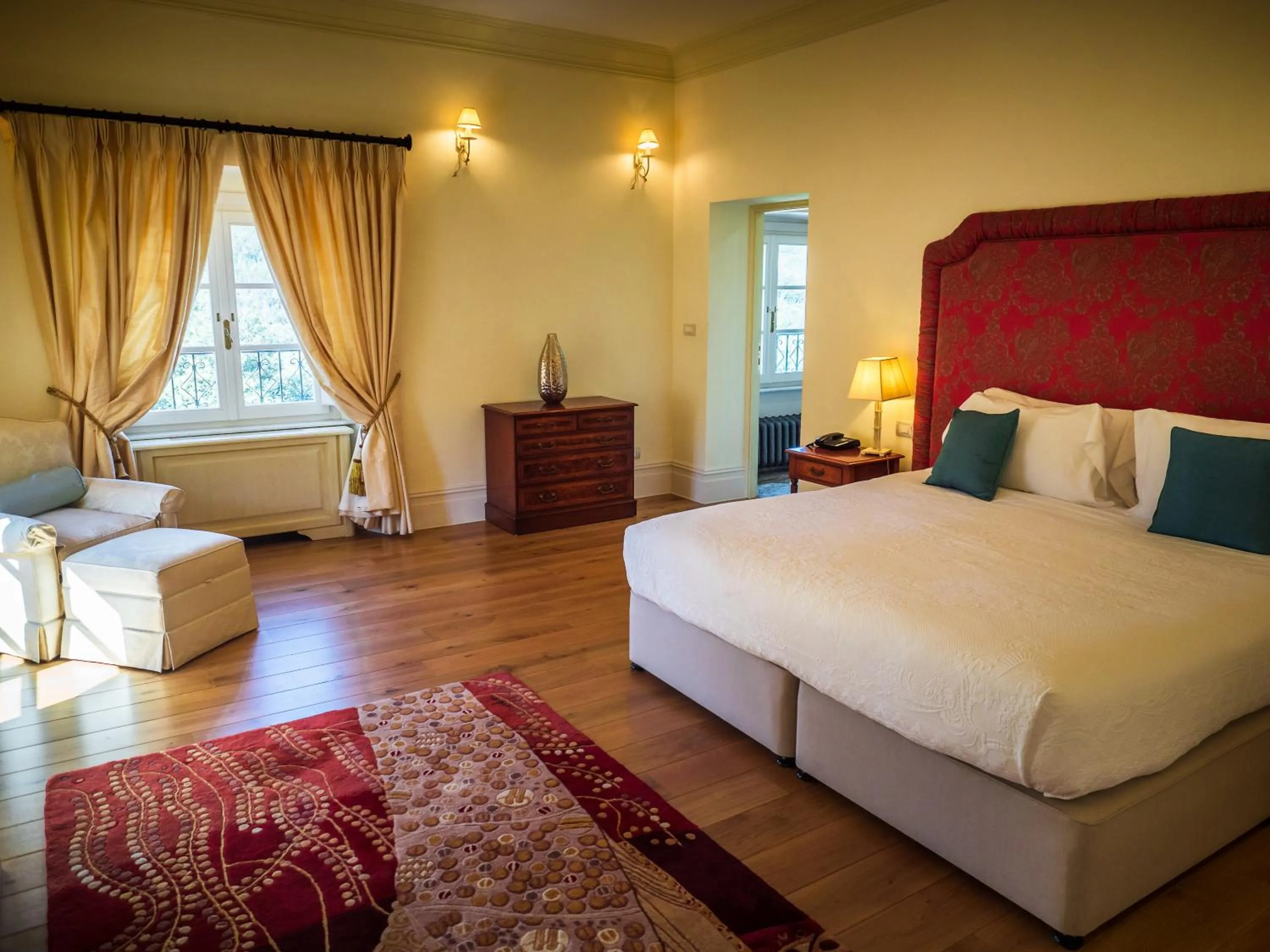 Bed in Hotel Villa Casanova