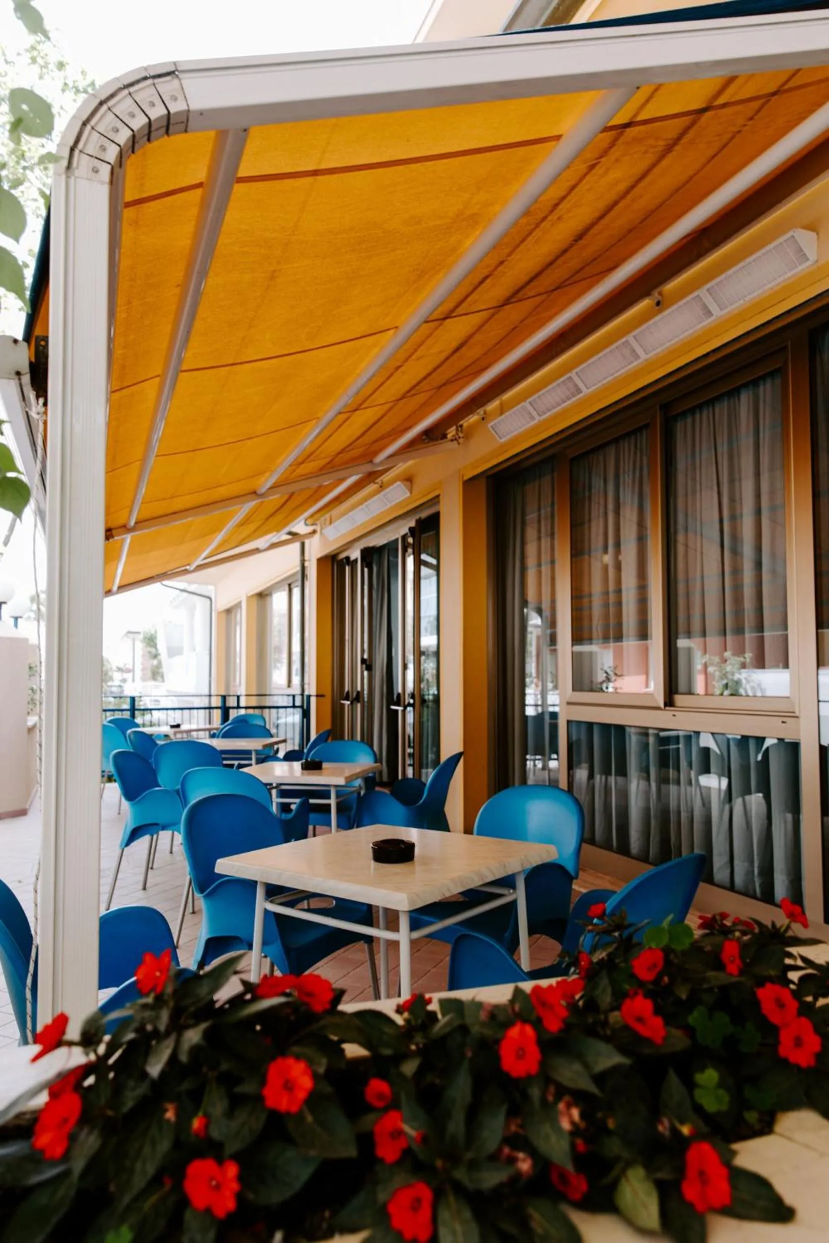 Patio in Hotel Edward