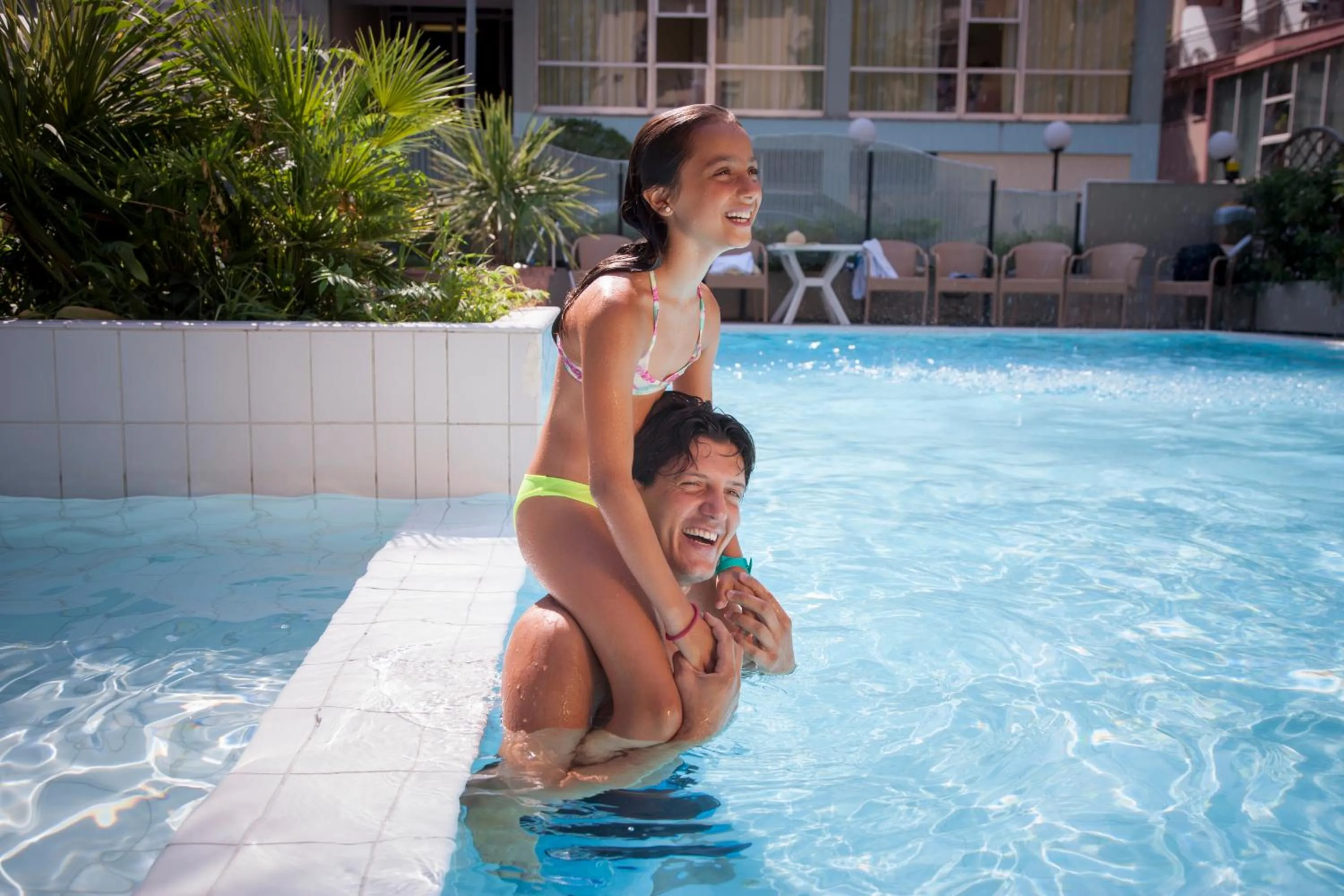 Swimming pool in SI Rimini Hotel
