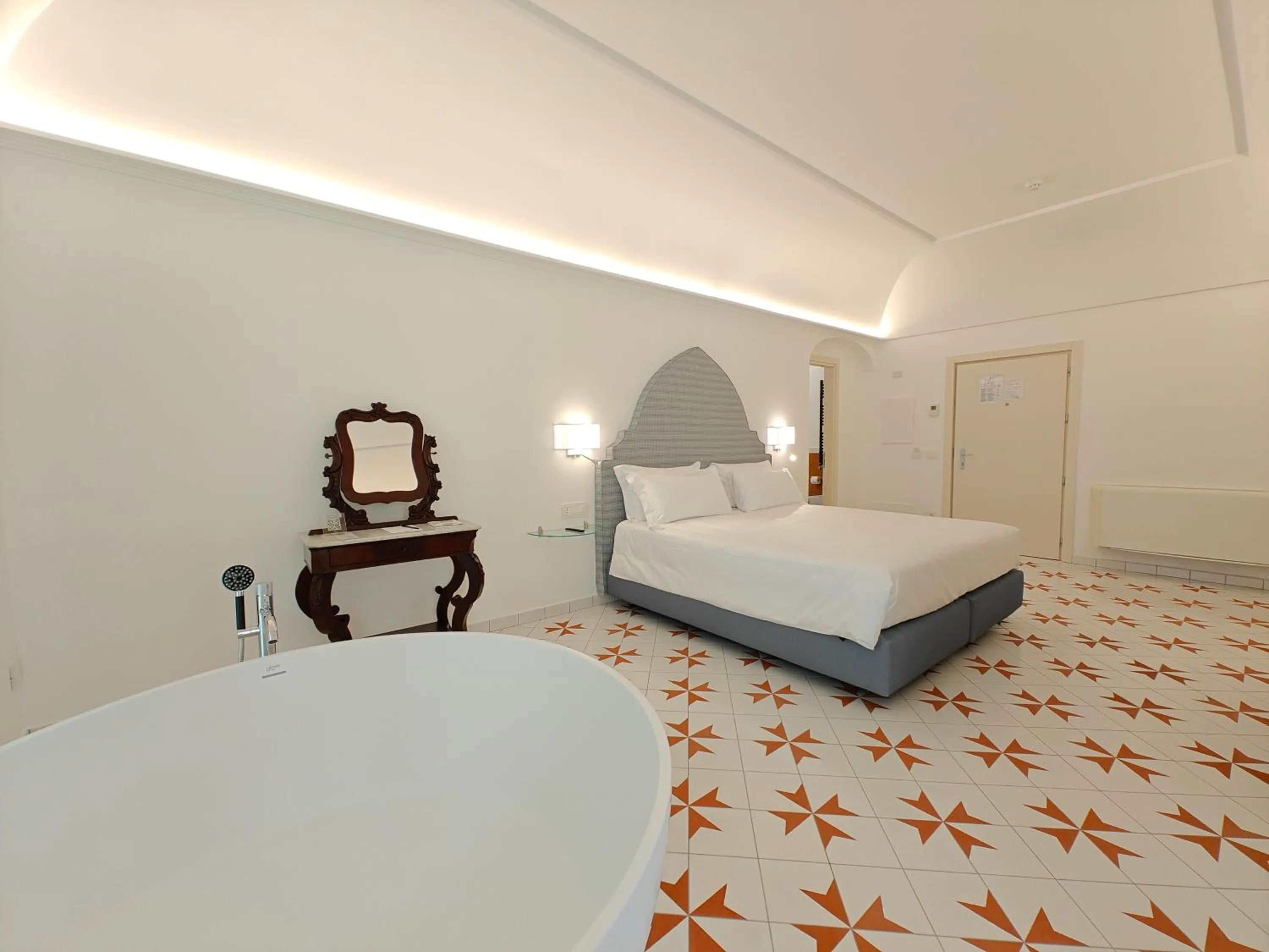 Bed in Hotel Residence