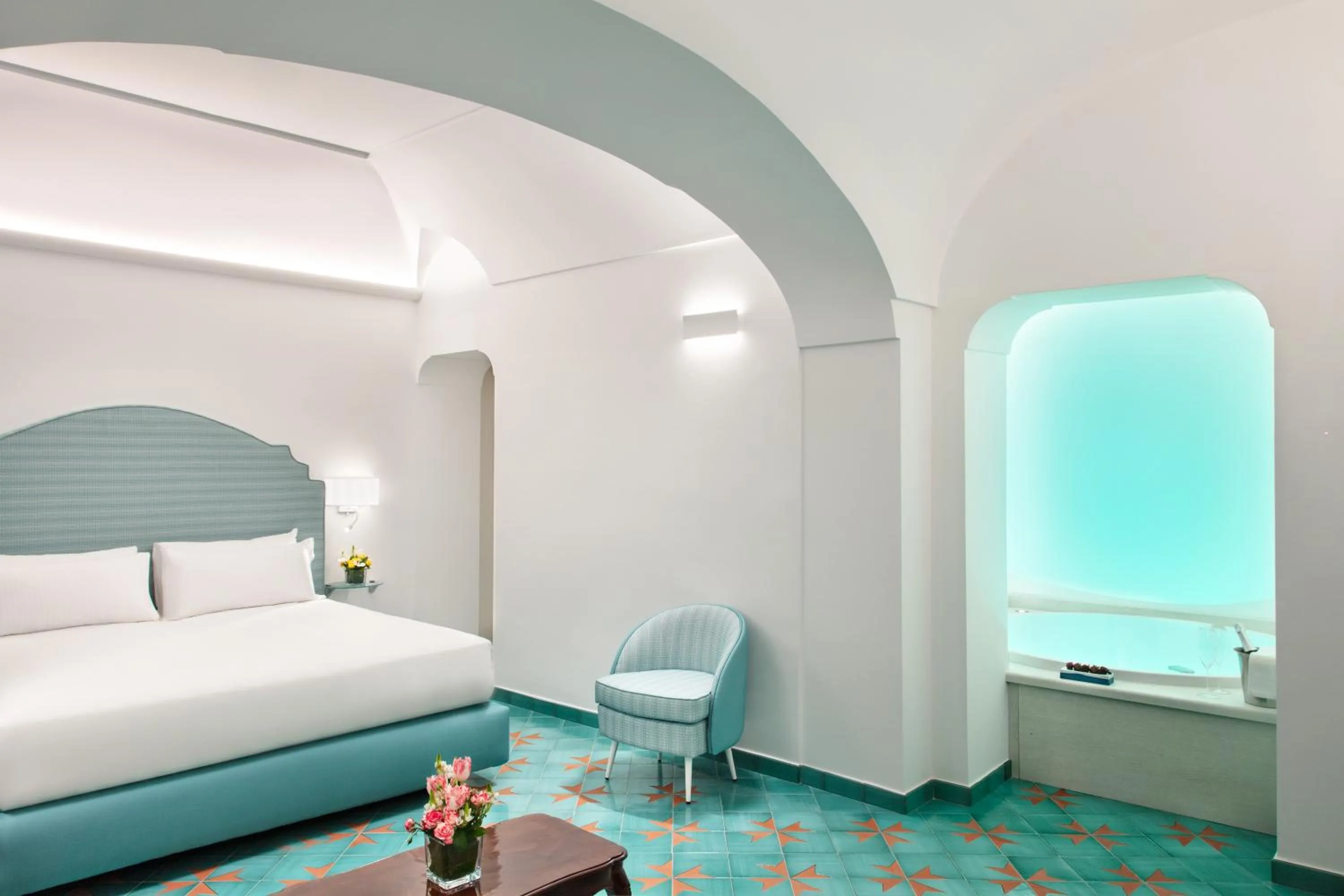 Bed in Hotel Residence