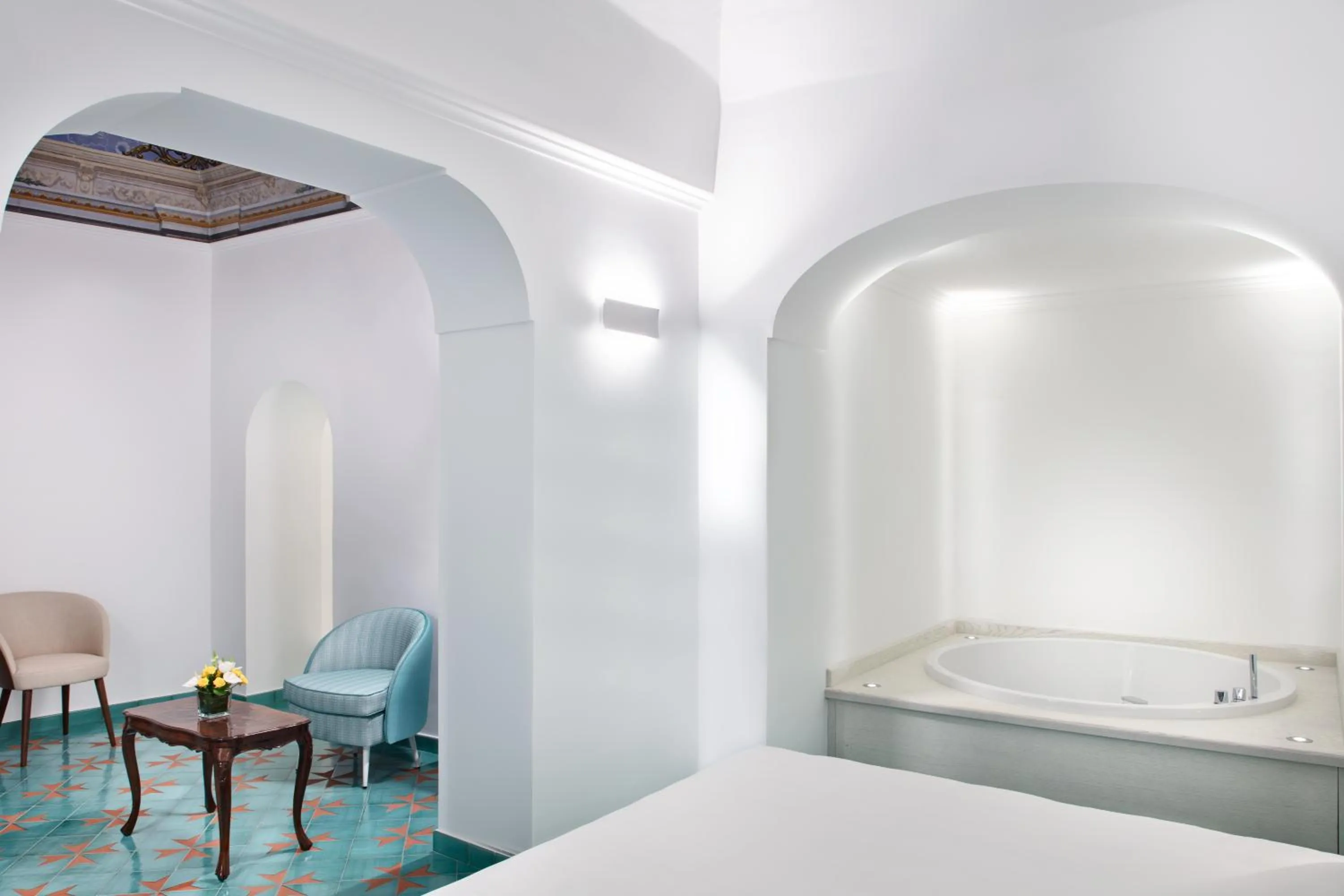 Bed in Hotel Residence