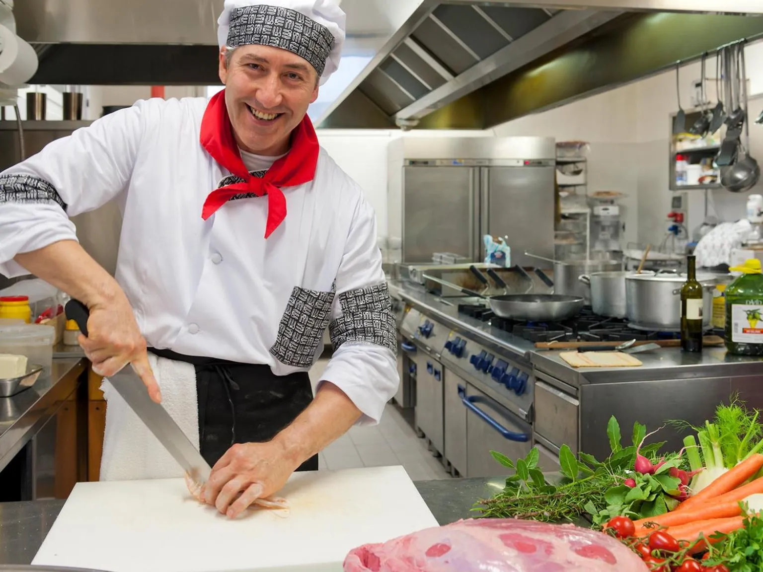 Restaurant/places to eat in Hotel Lina