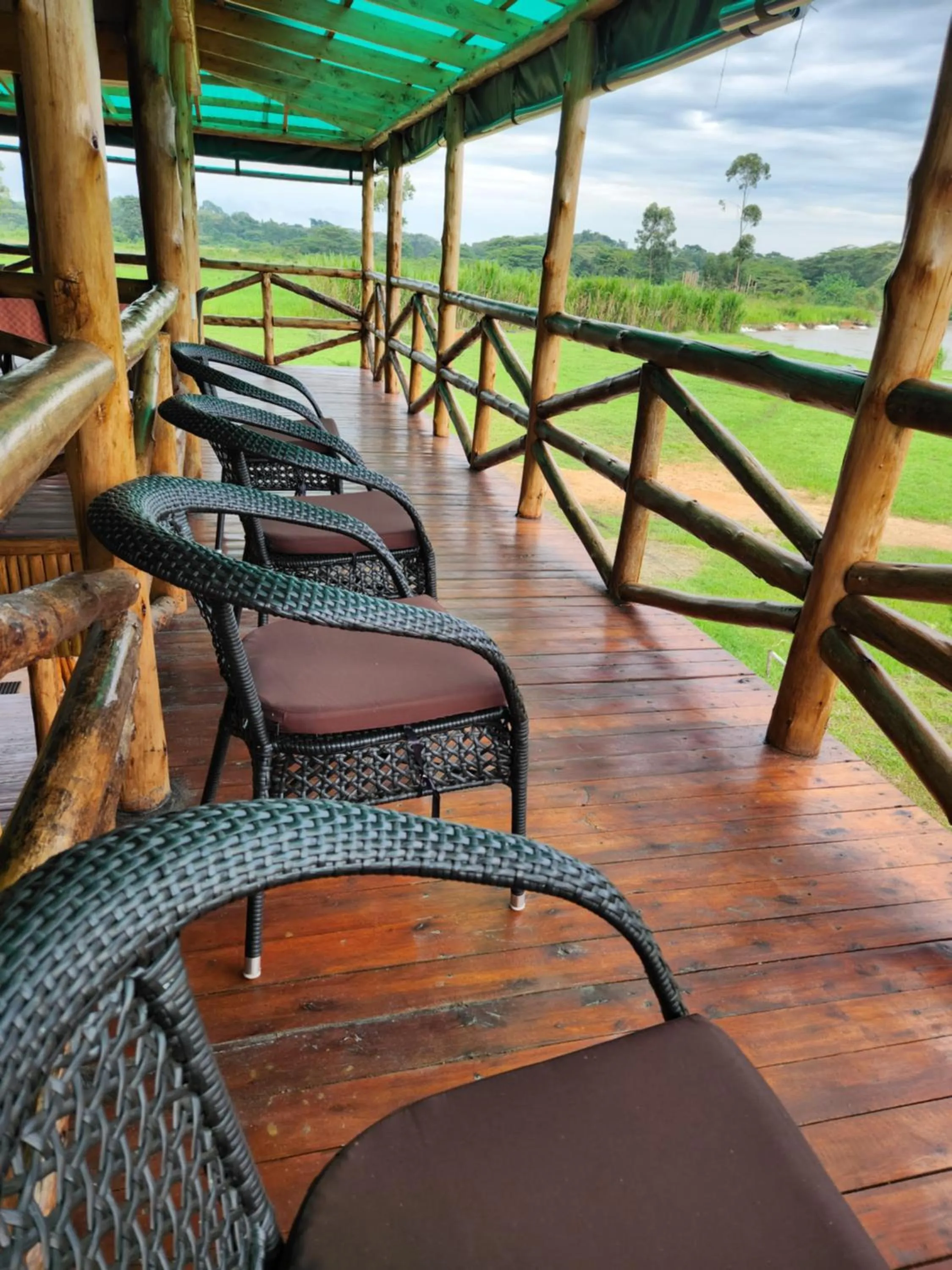 Balcony/Terrace in Ishasha Pride Lodge