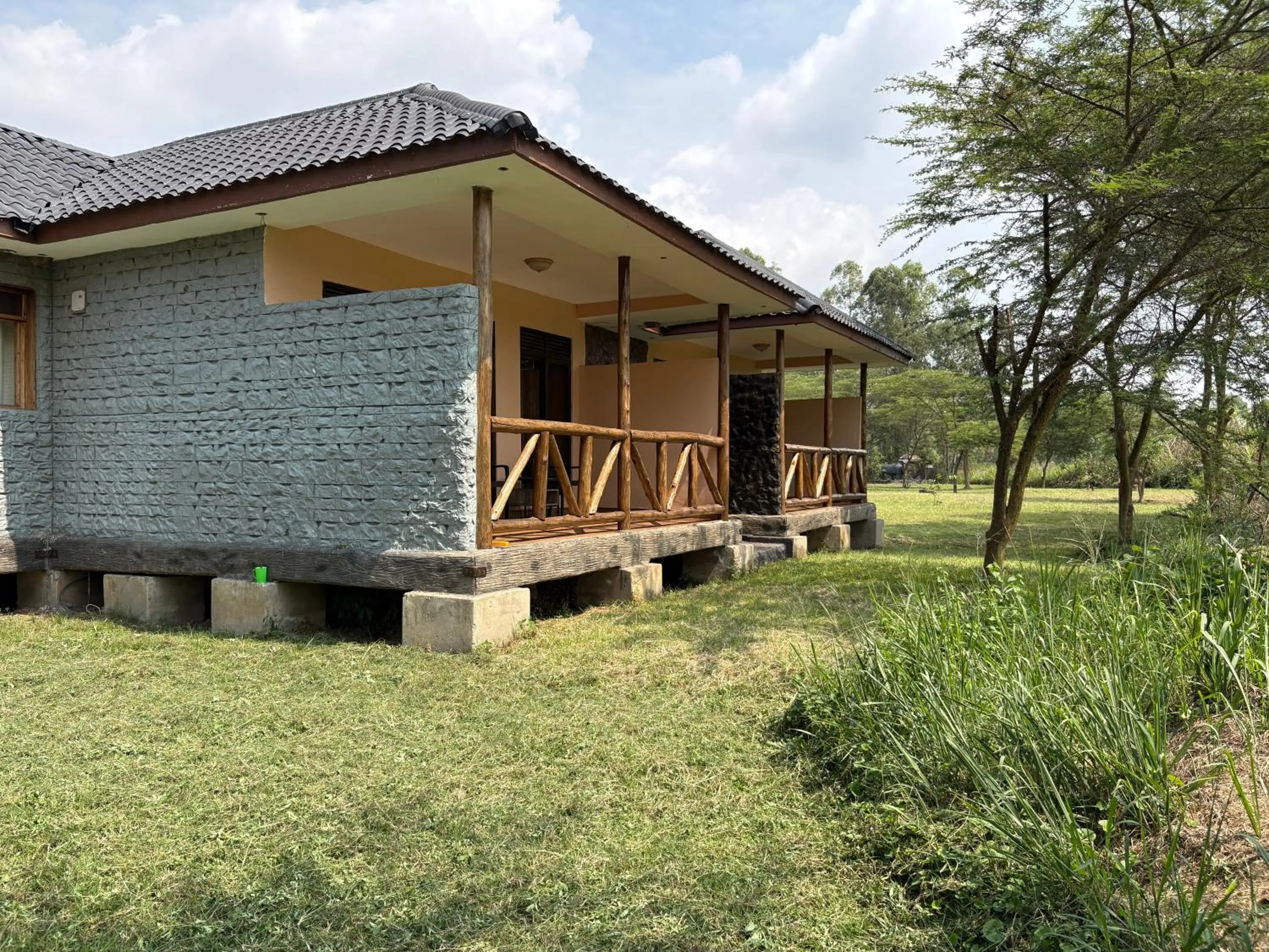 River view in Ishasha Pride Lodge