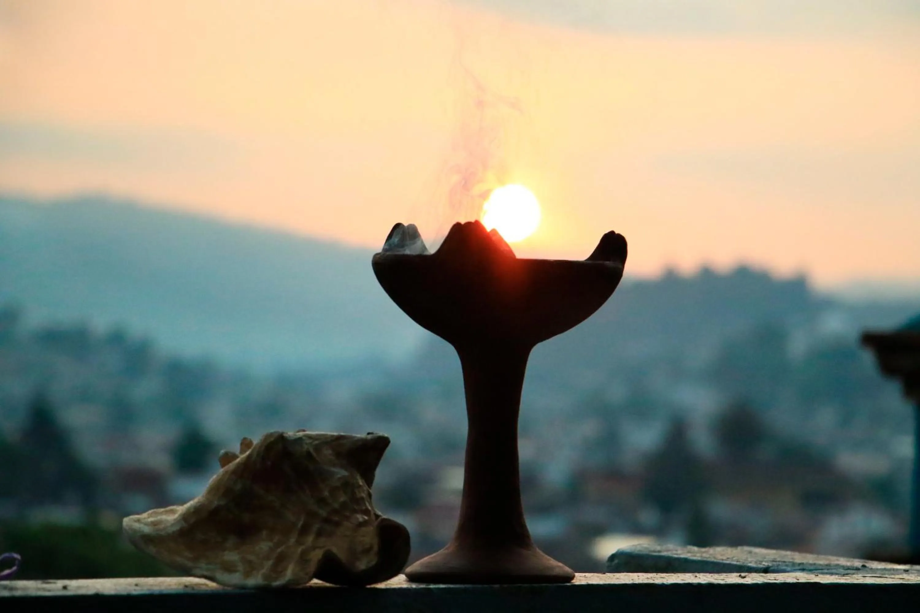 Sunrise in Santuario Las Escaleras