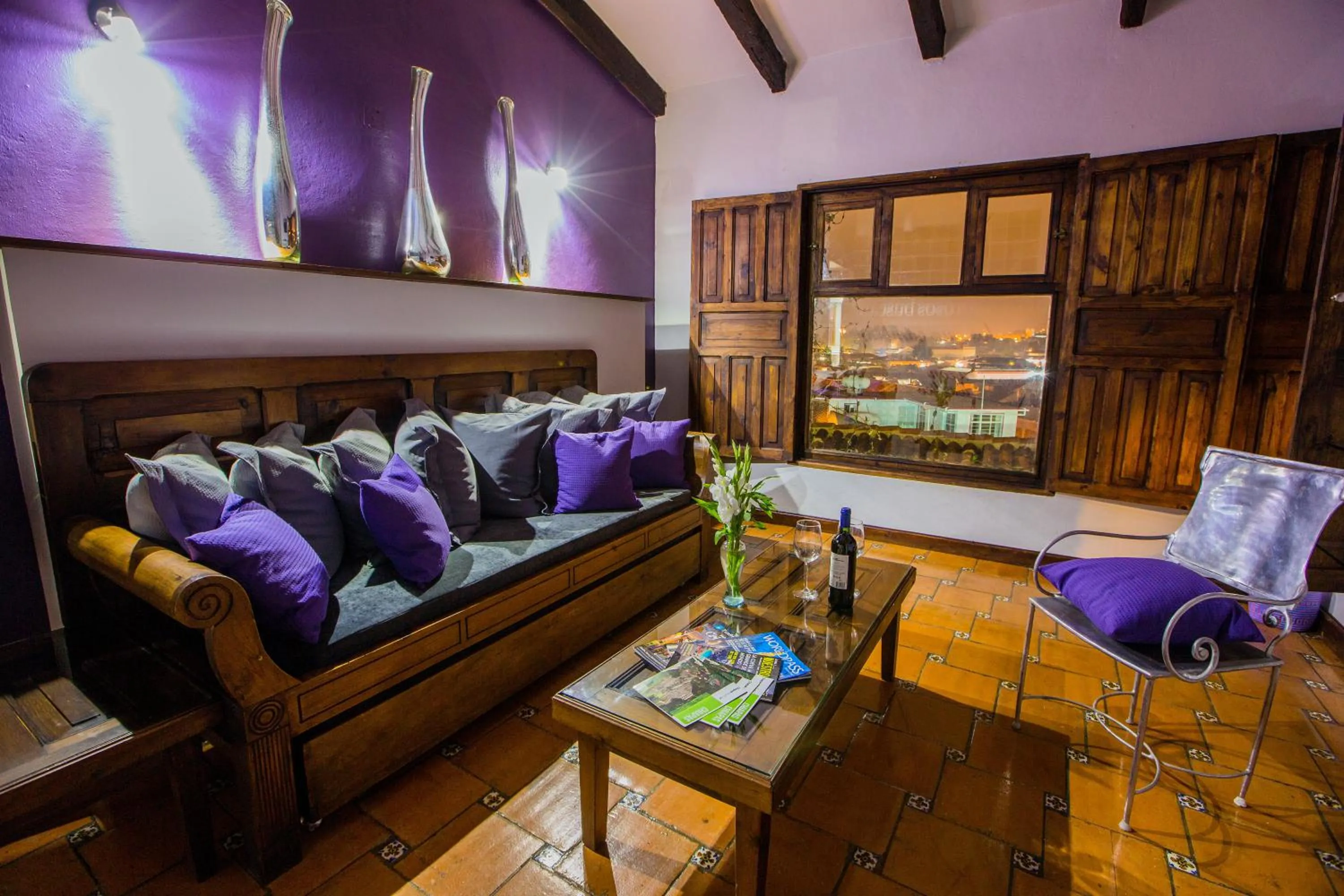 Living room in Santuario Las Escaleras