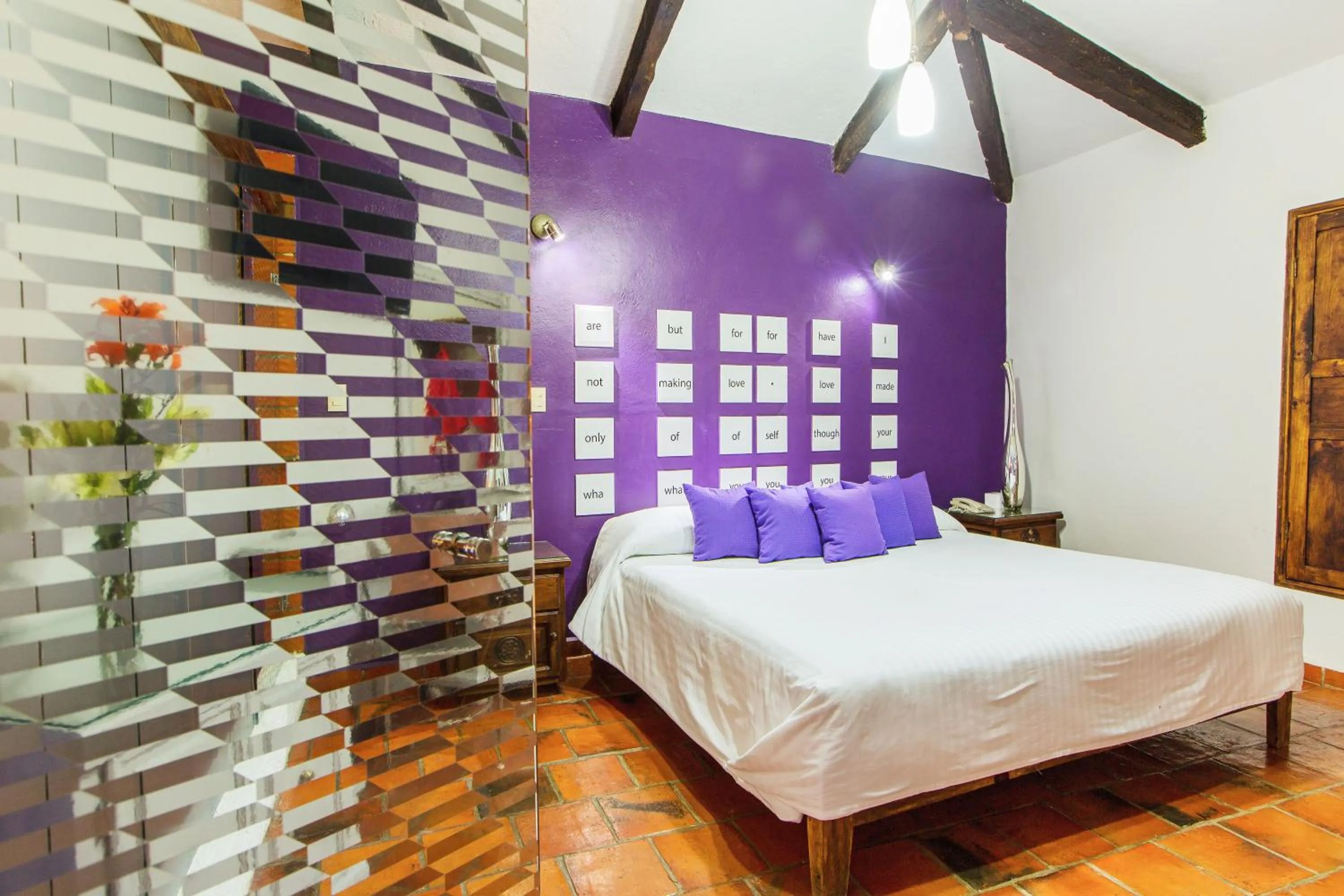 Bed in Santuario Las Escaleras