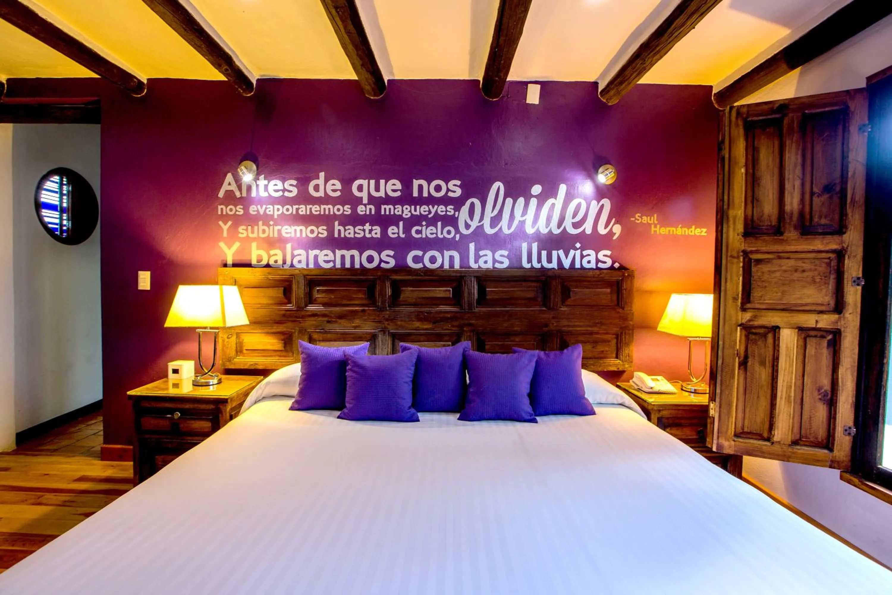 Bed in Santuario Las Escaleras