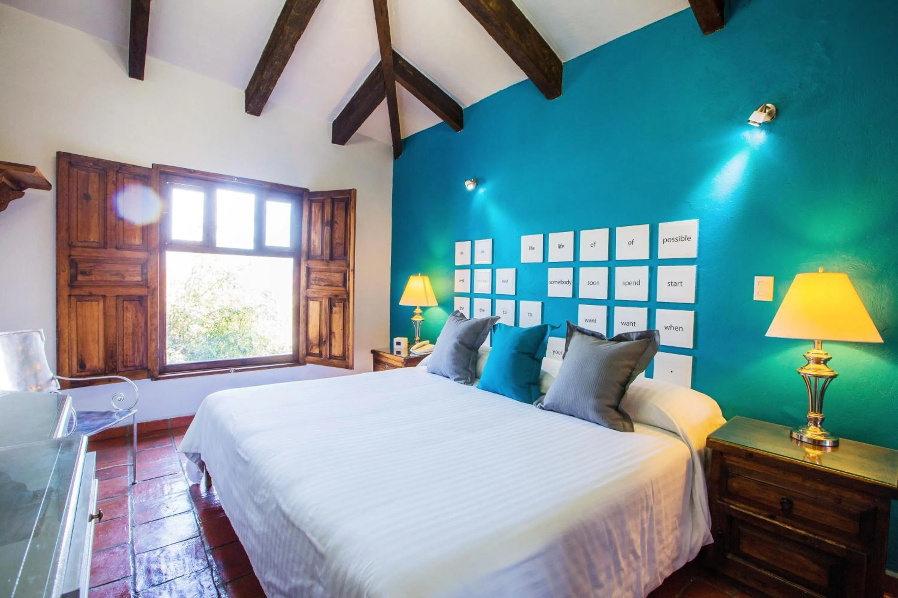 Bed in Santuario Las Escaleras