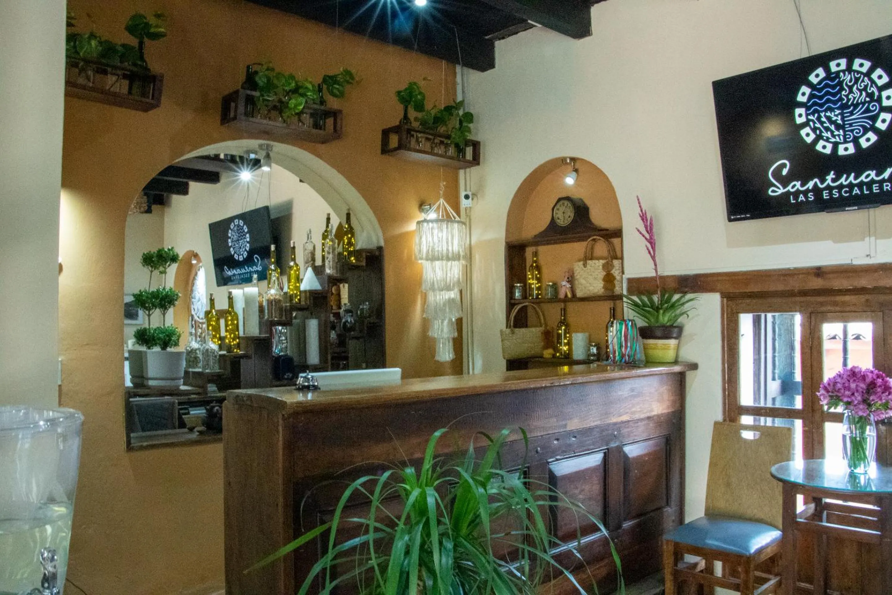 Lobby or reception in Santuario Las Escaleras