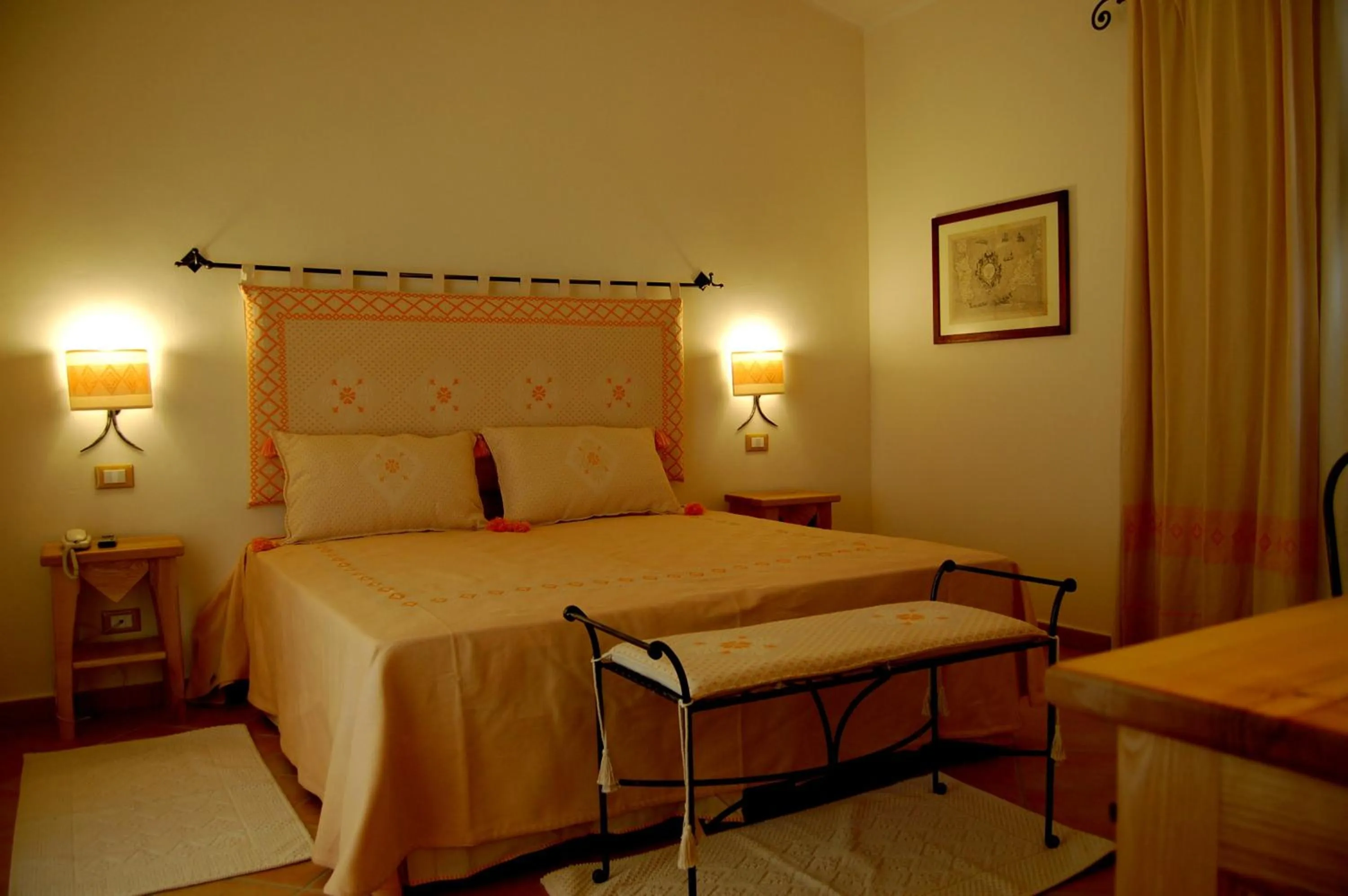 Bed in Hotel Aldiola Country Resort