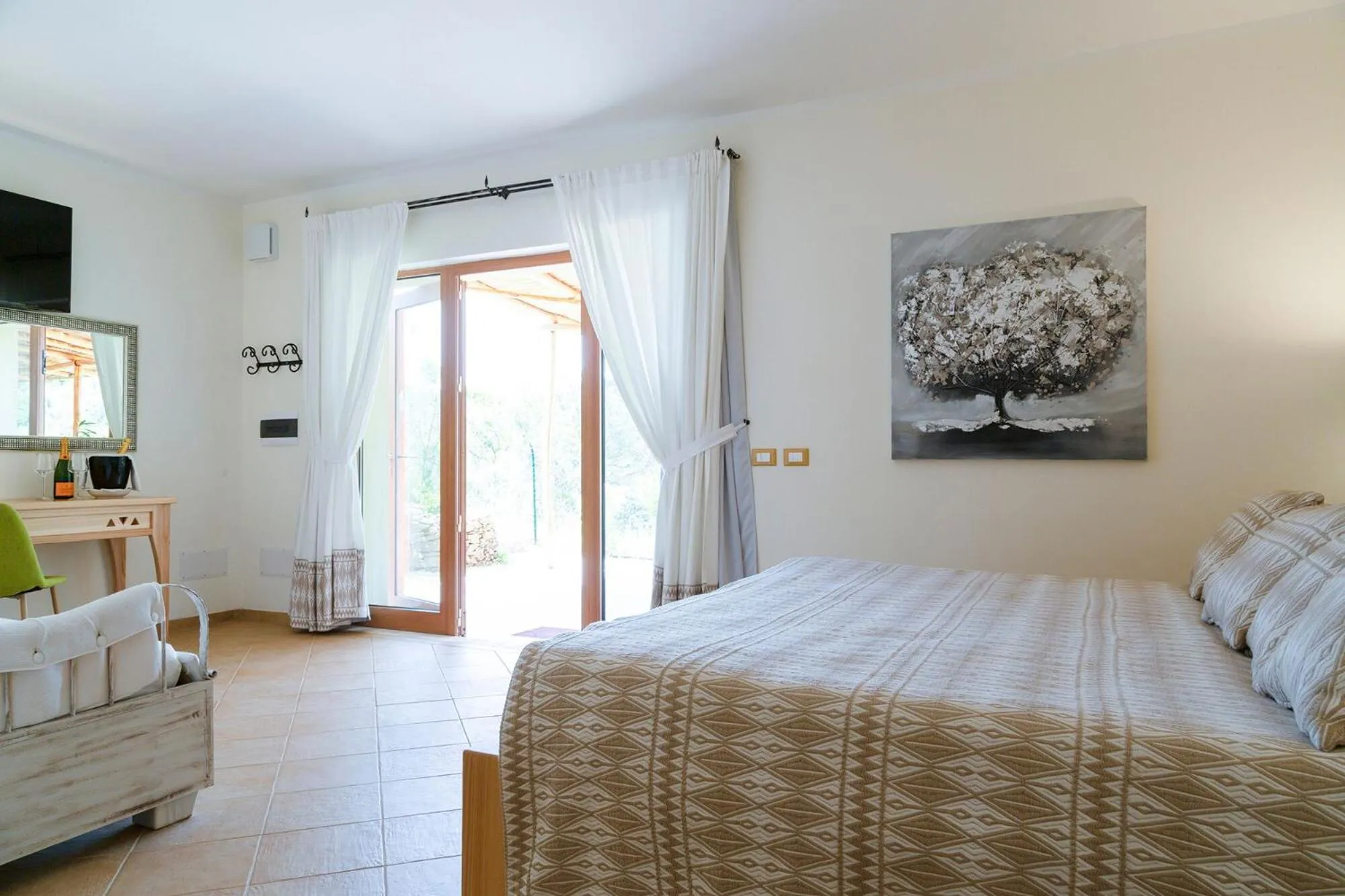 Bed in Hotel Aldiola Country Resort