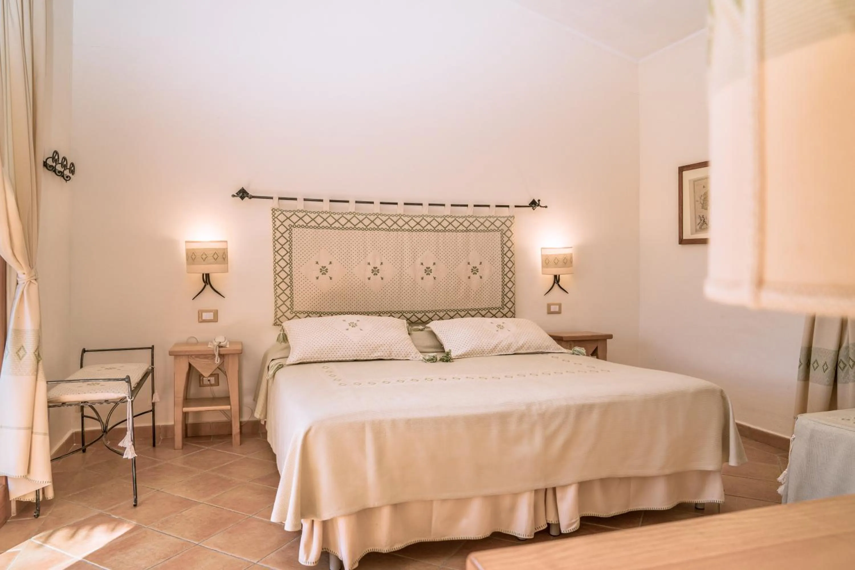 Bed in Hotel Aldiola Country Resort