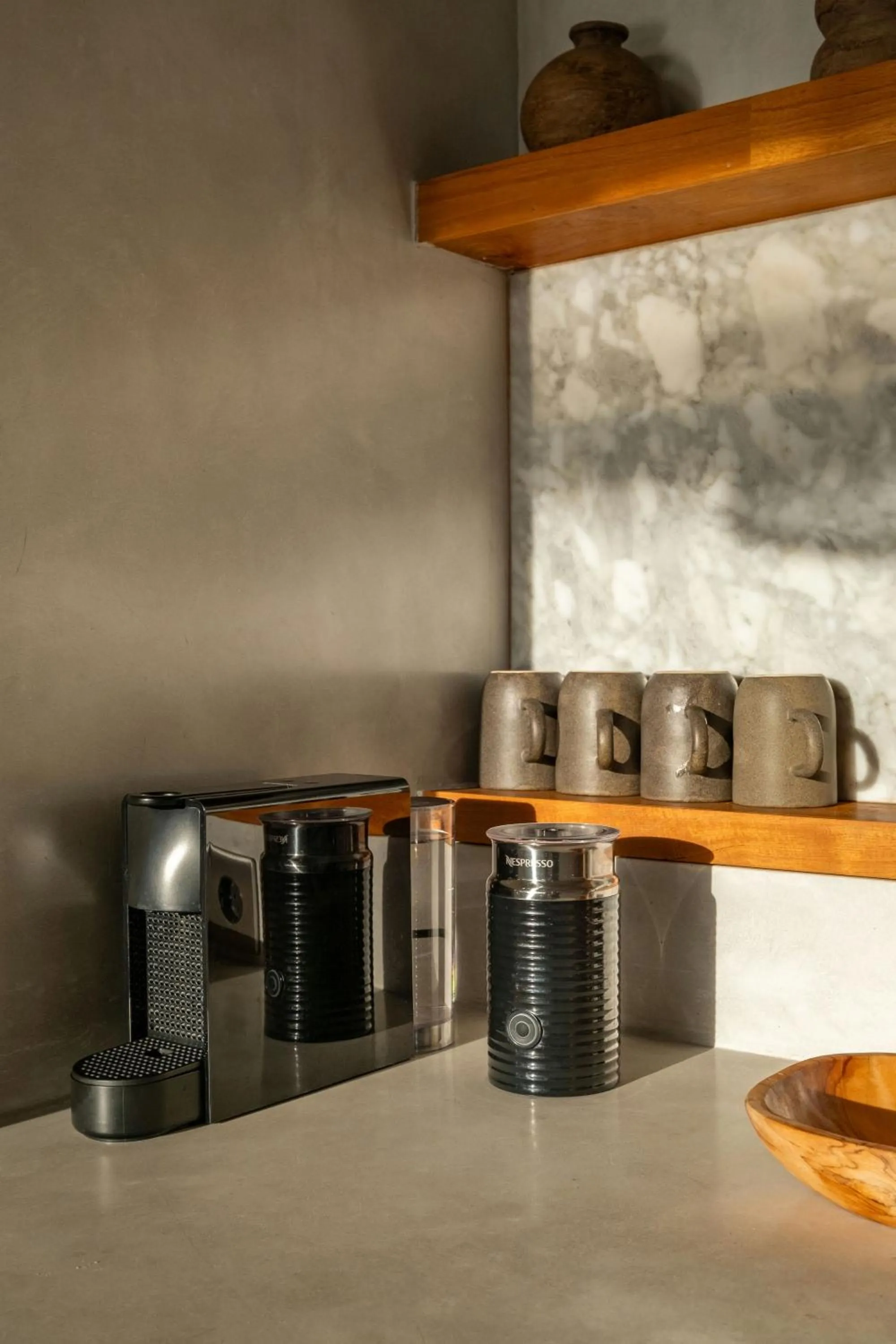 Coffee/tea facilities in Concrete Retreat Umalas