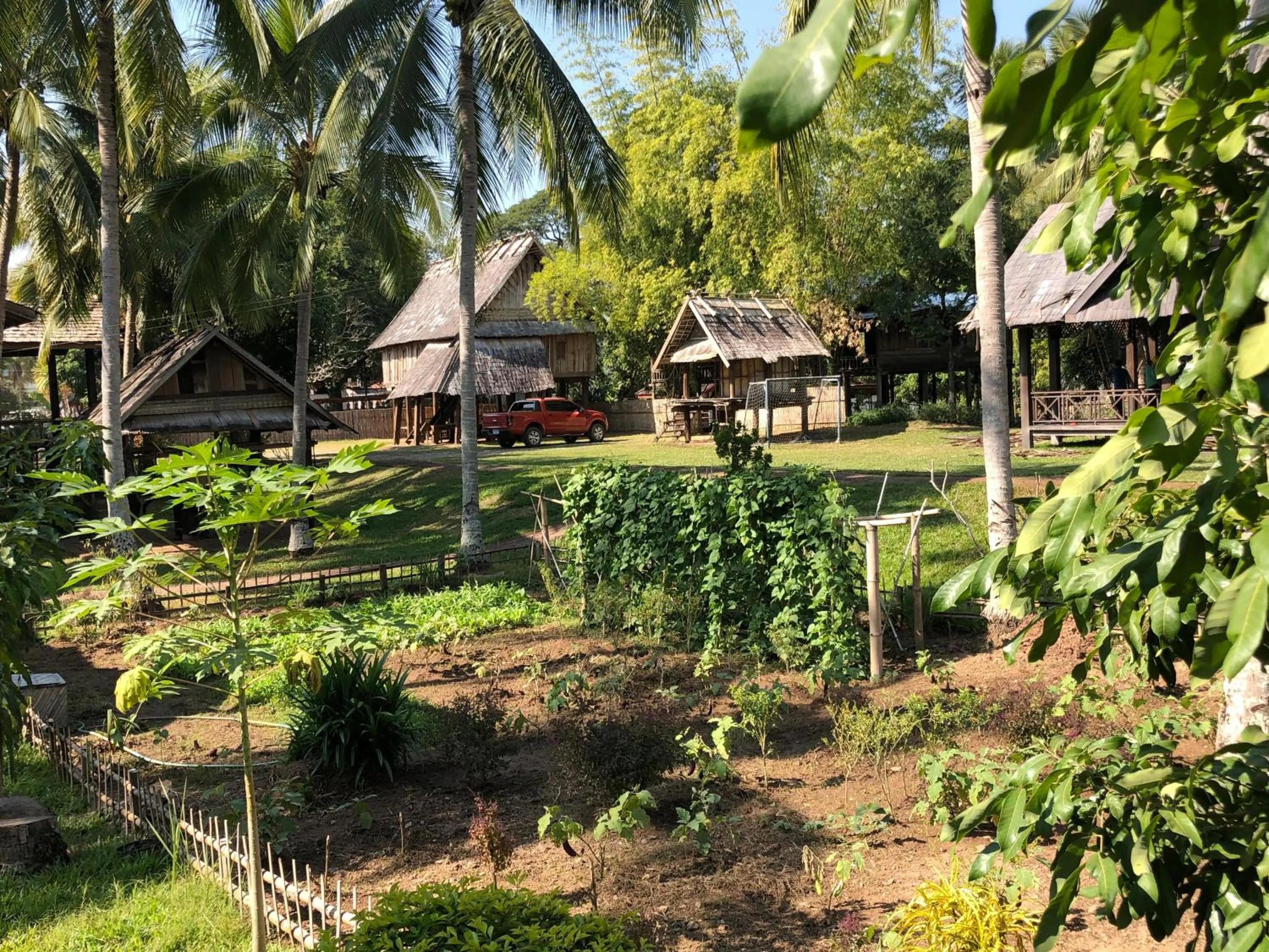 Natural landscape in On The Mekong Resort