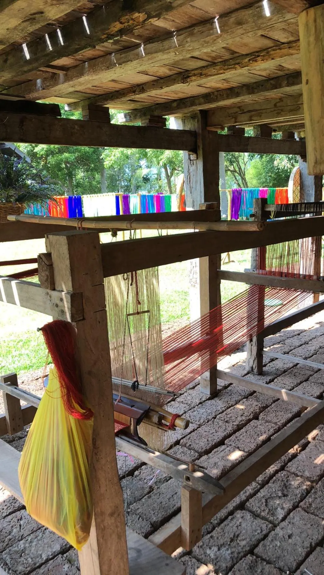 Decorative detail in On The Mekong Resort