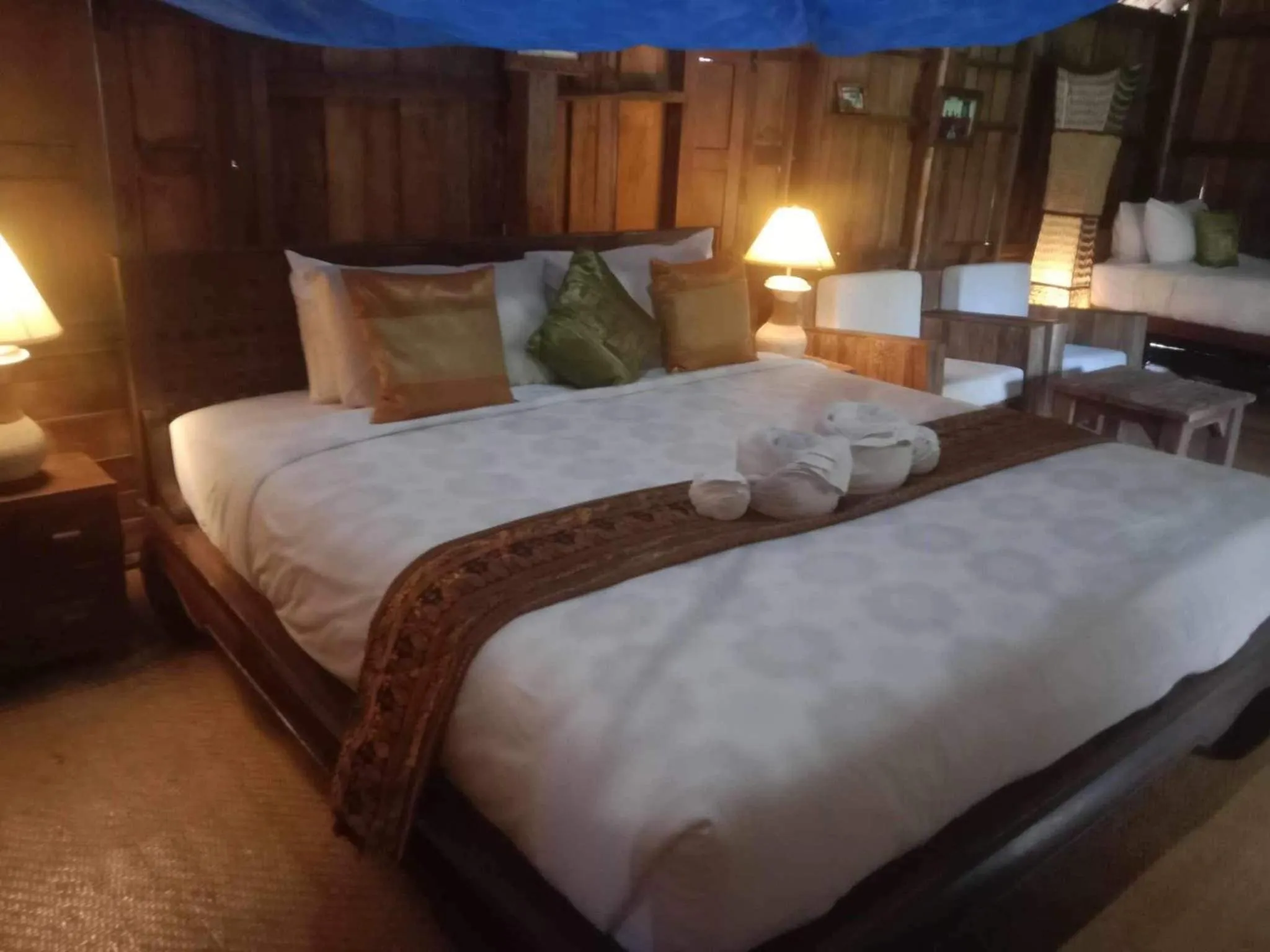 Bedroom, Bed in On The Mekong Resort