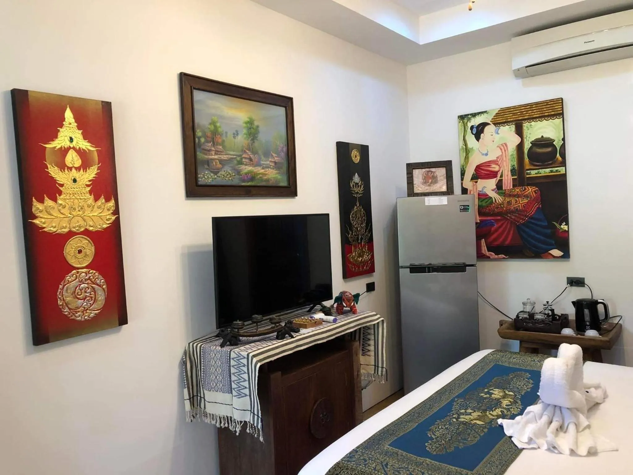 Bedroom in On The Mekong Resort