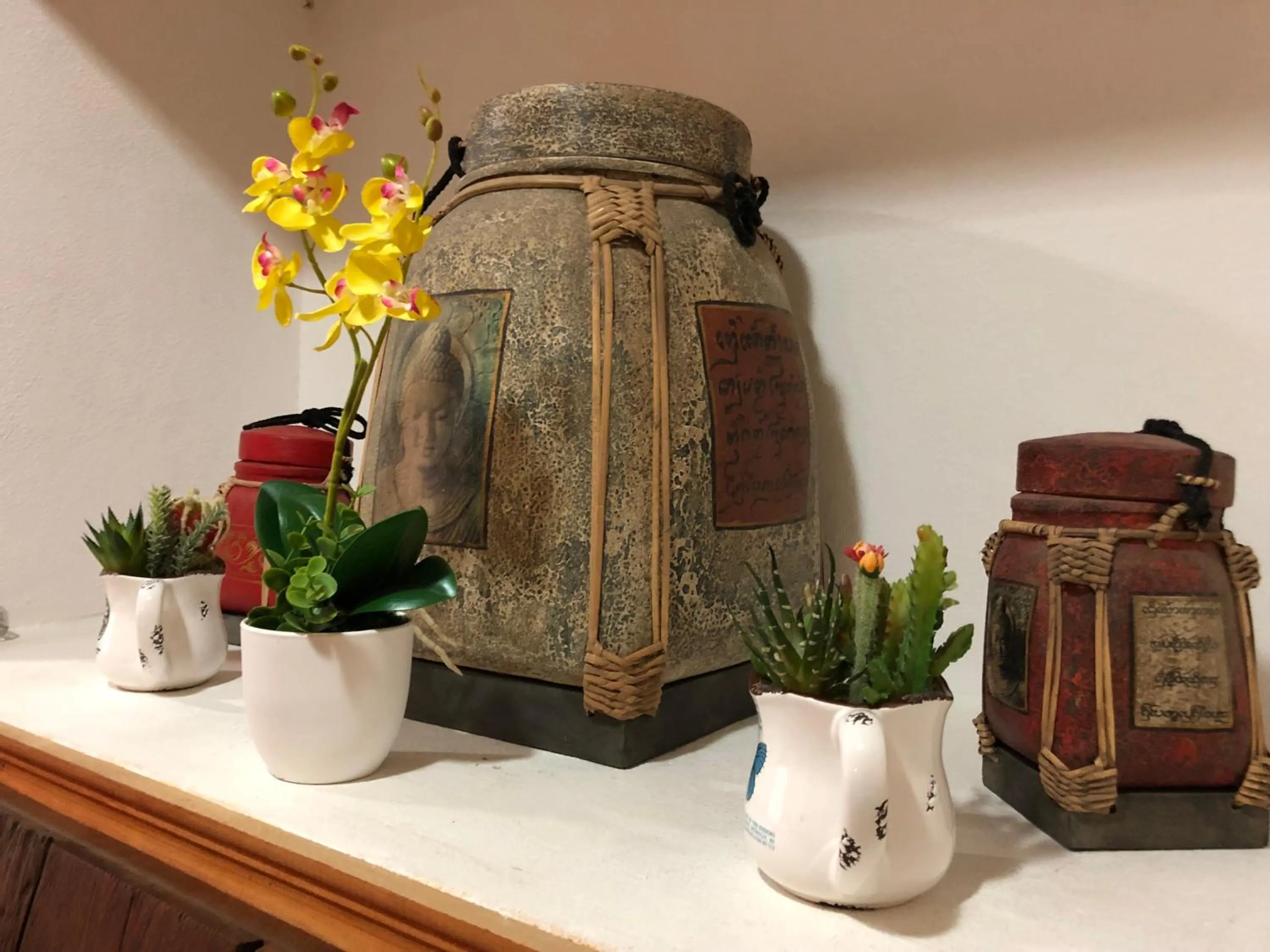 Decorative detail in On The Mekong Resort