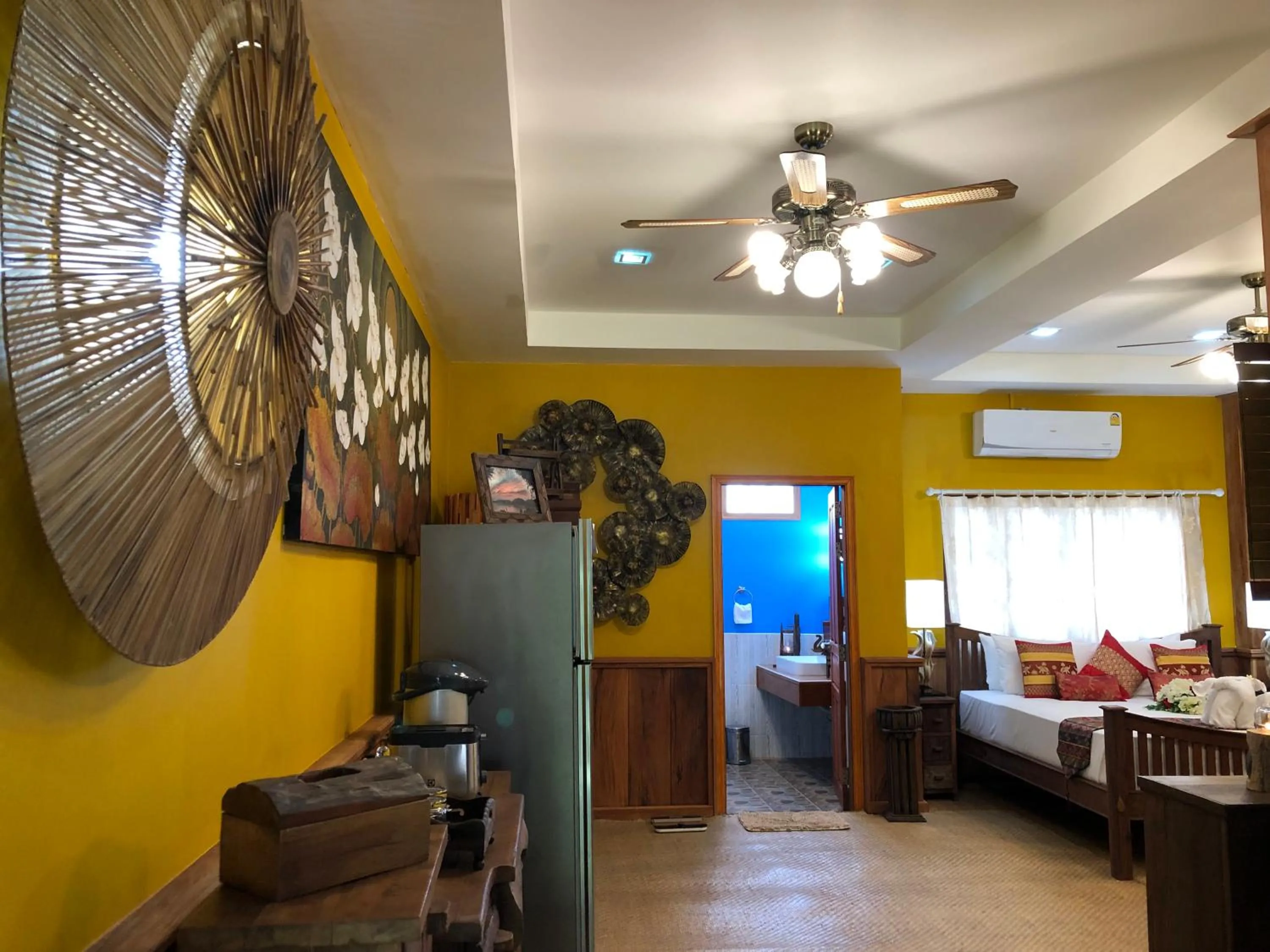 Bedroom, Bed in On The Mekong Resort