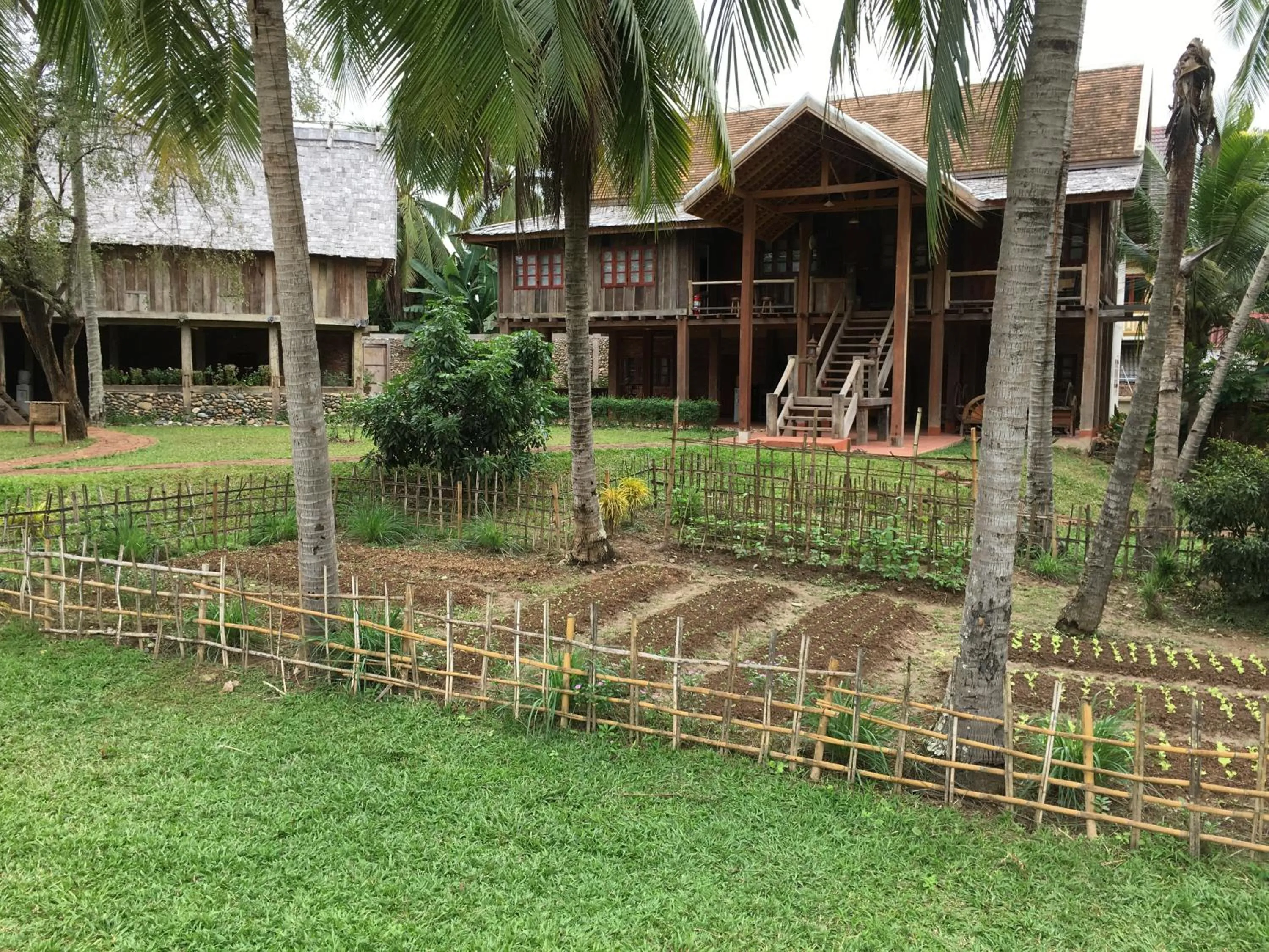 Garden in On The Mekong Resort