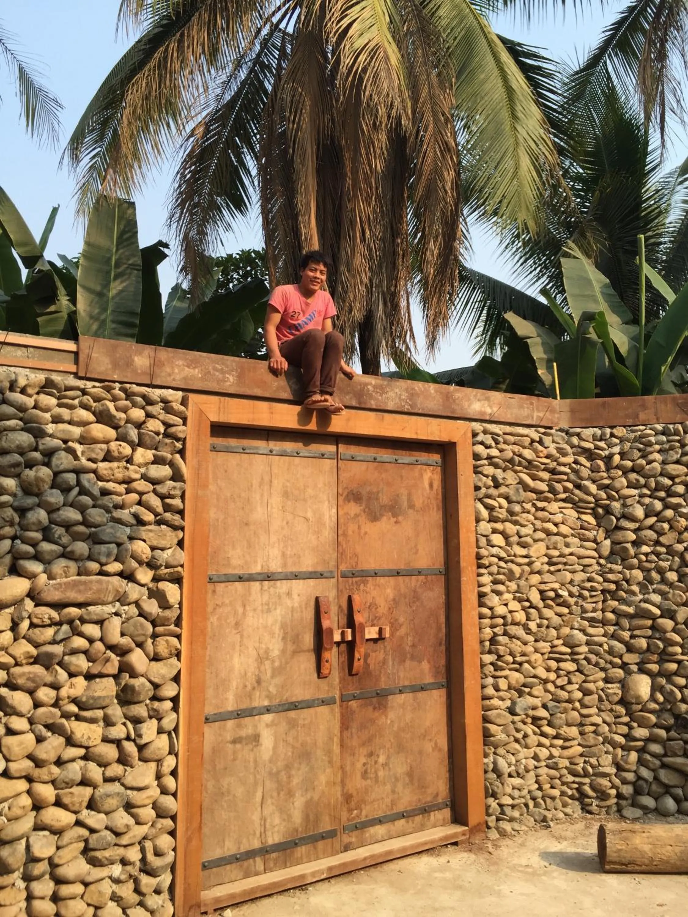 Garden in On The Mekong Resort