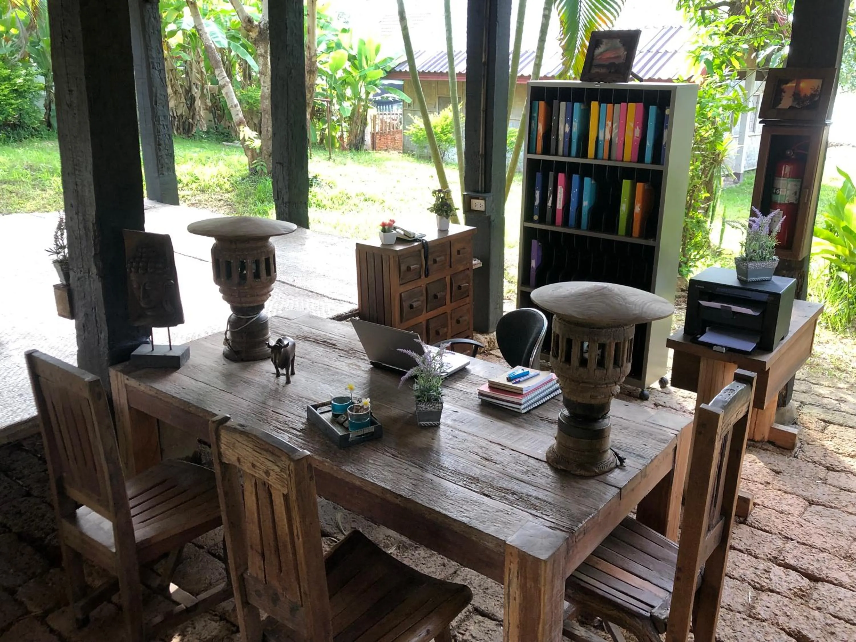 Lobby or reception in On The Mekong Resort